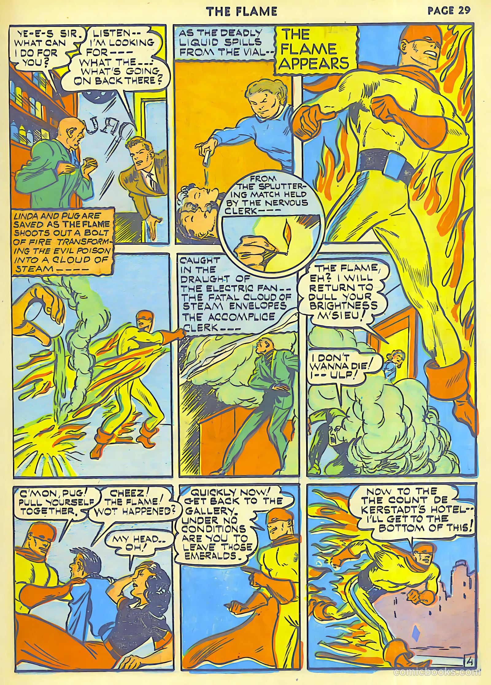 The Flame #8 (1942) — page 31 of 68