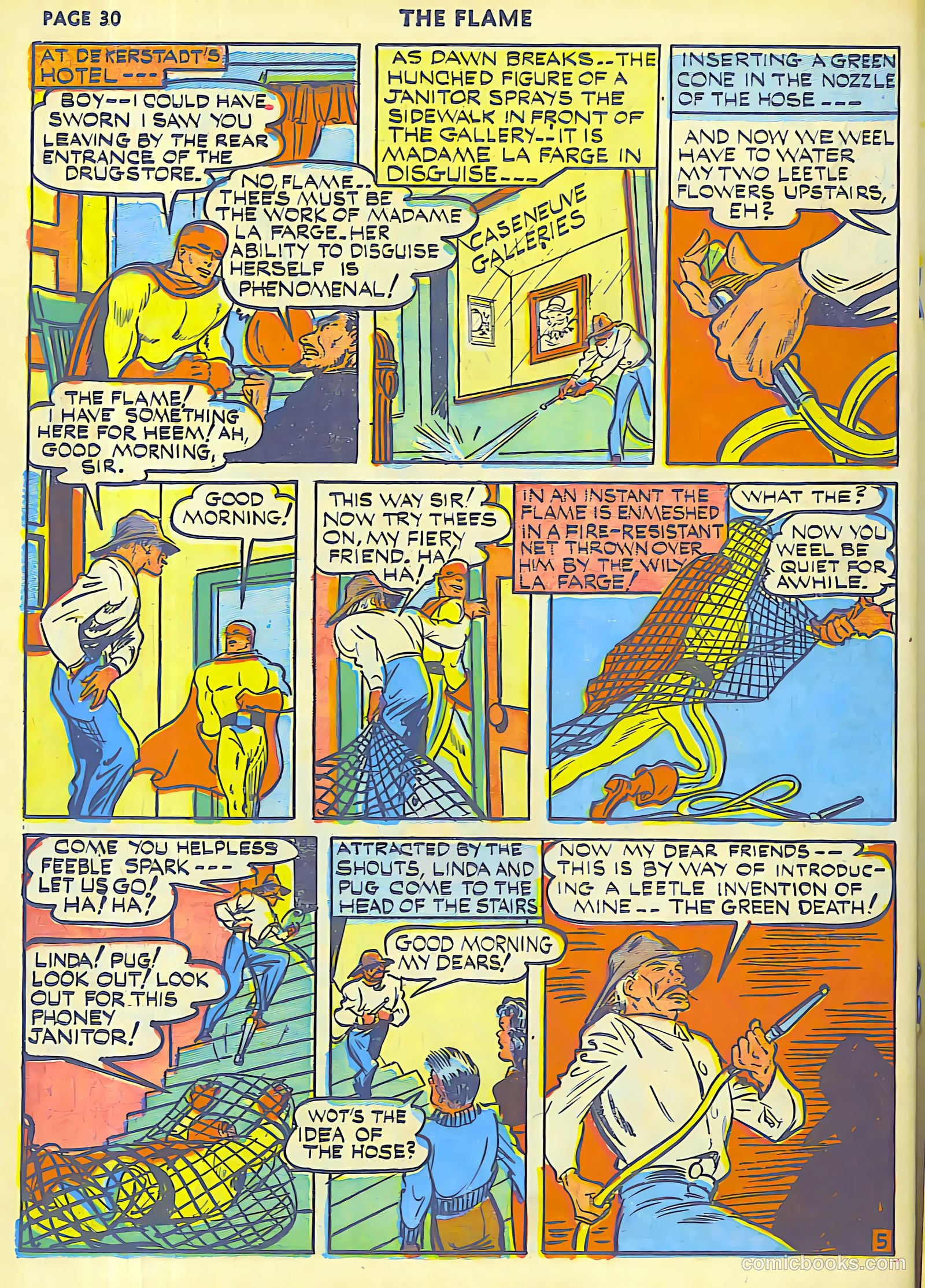 The Flame #8 (1942) — page 32 of 68