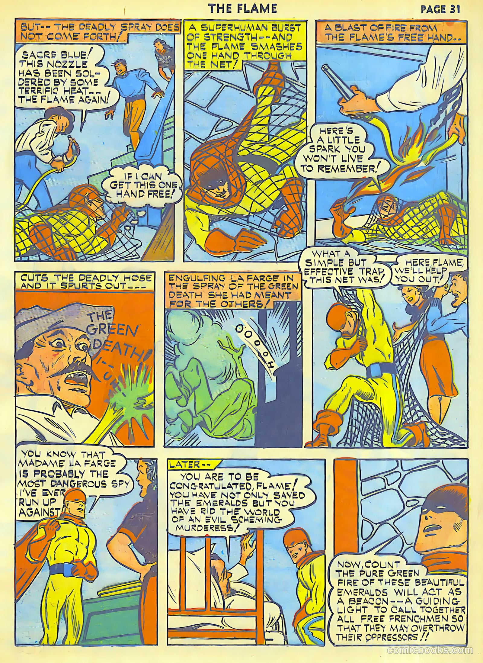 The Flame #8 (1942) — page 33 of 68