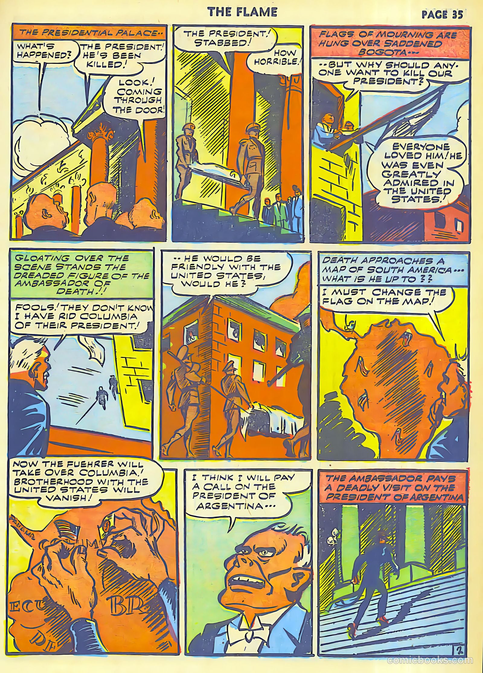 The Flame #8 (1942) — page 37 of 68