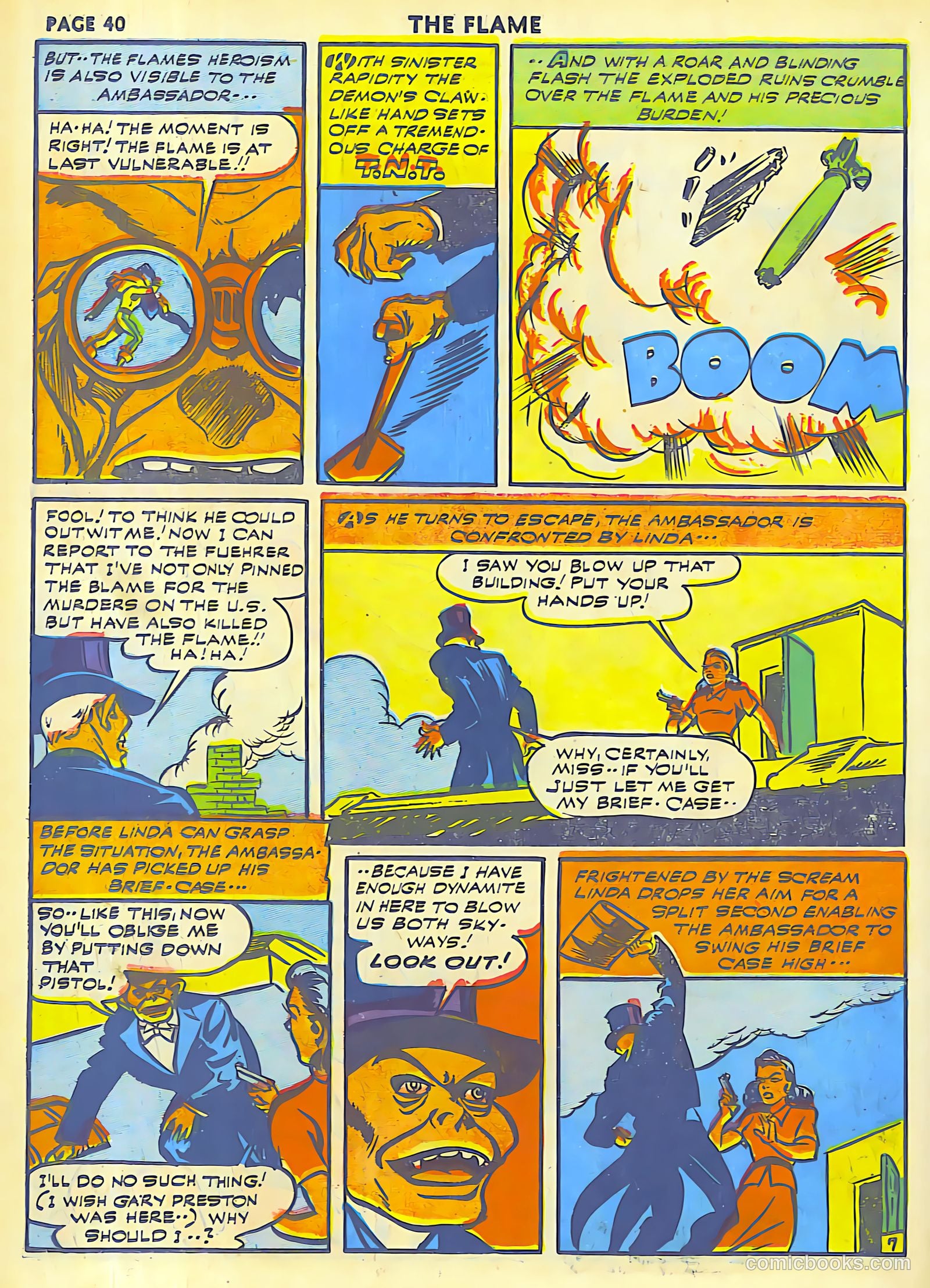 The Flame #8 (1942) — page 42 of 68