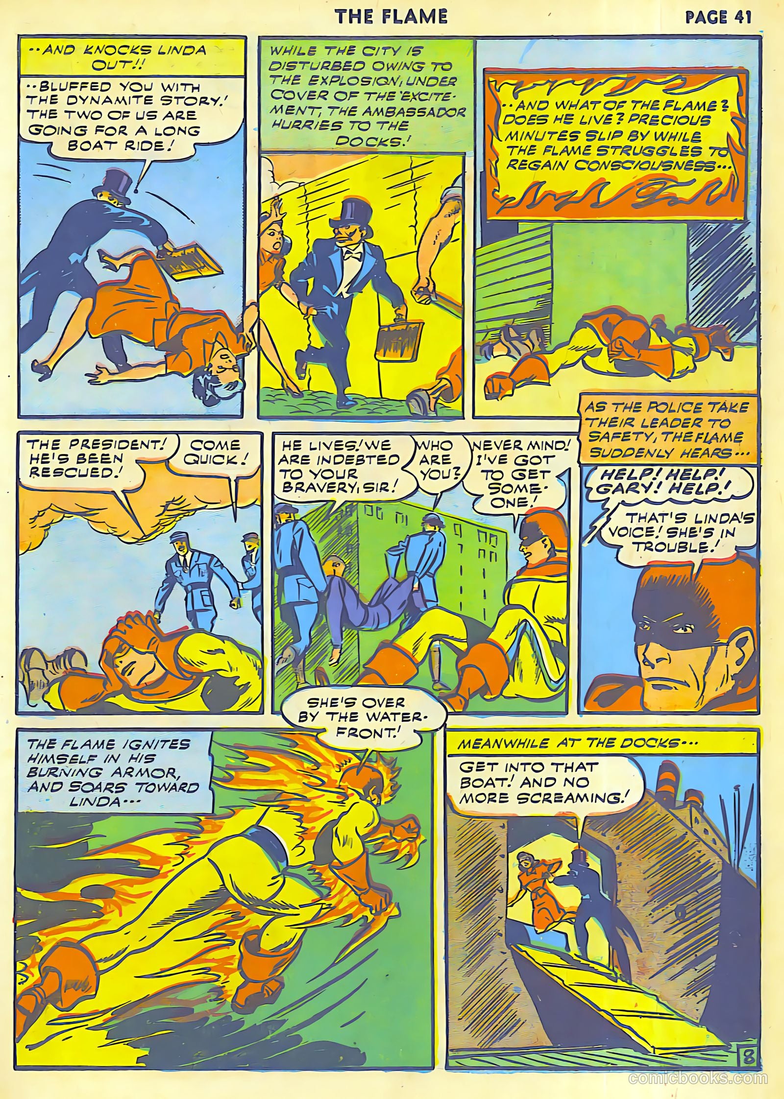 The Flame #8 (1942) — page 43 of 68