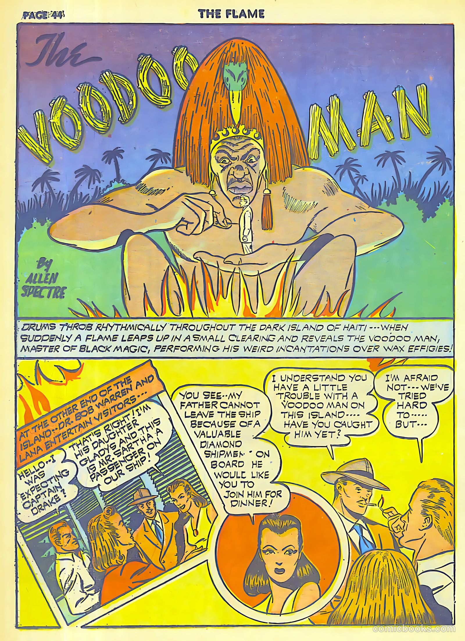 The Flame #8 (1942) — page 46 of 68