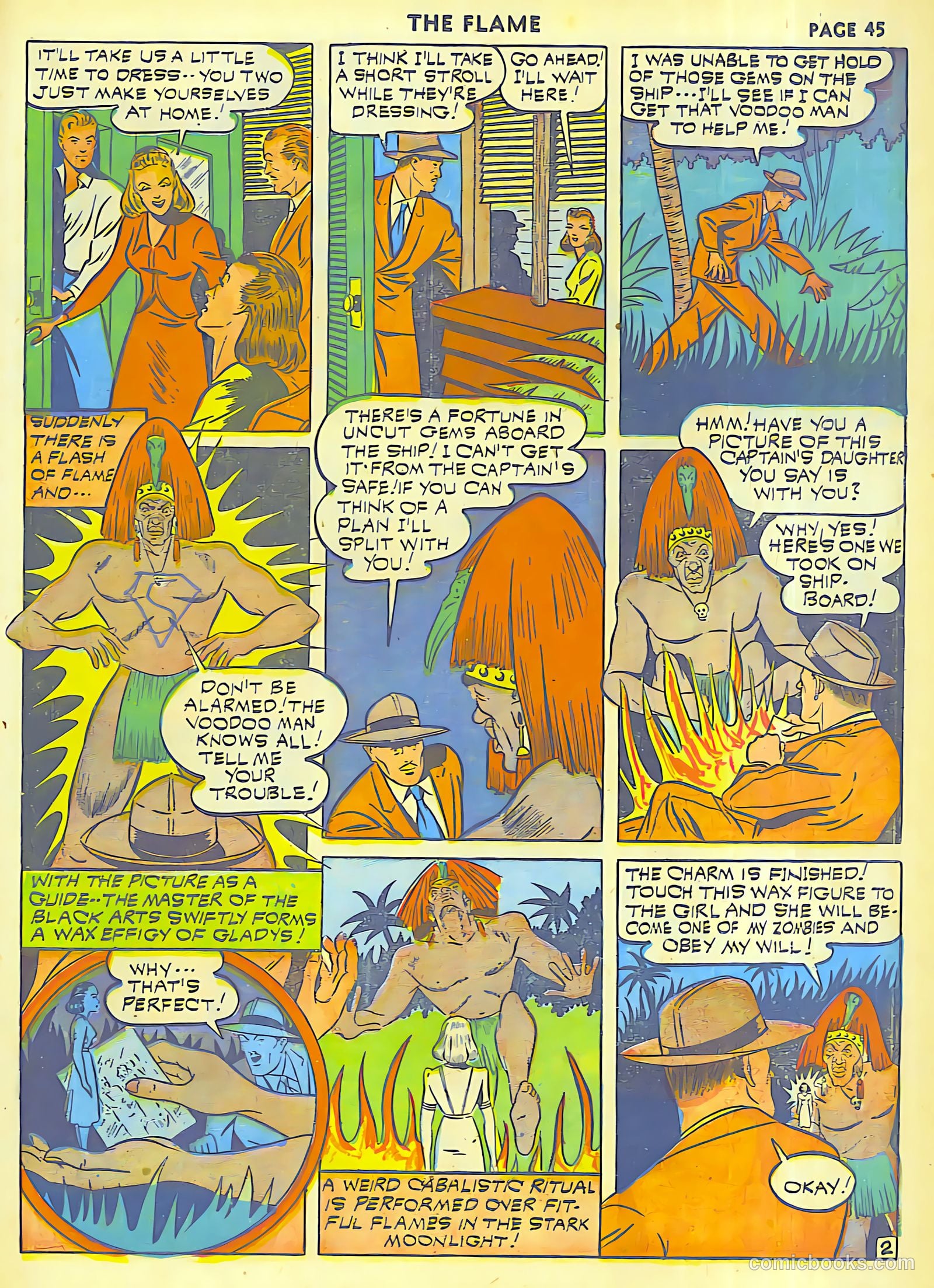 The Flame #8 (1942) — page 47 of 68