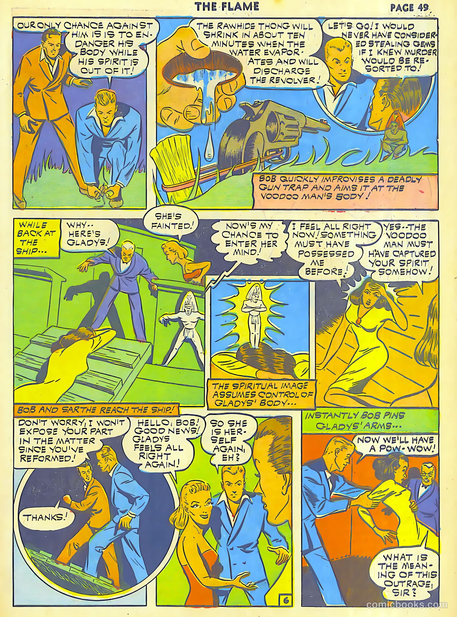The Flame #8 (1942) — page 51 of 68