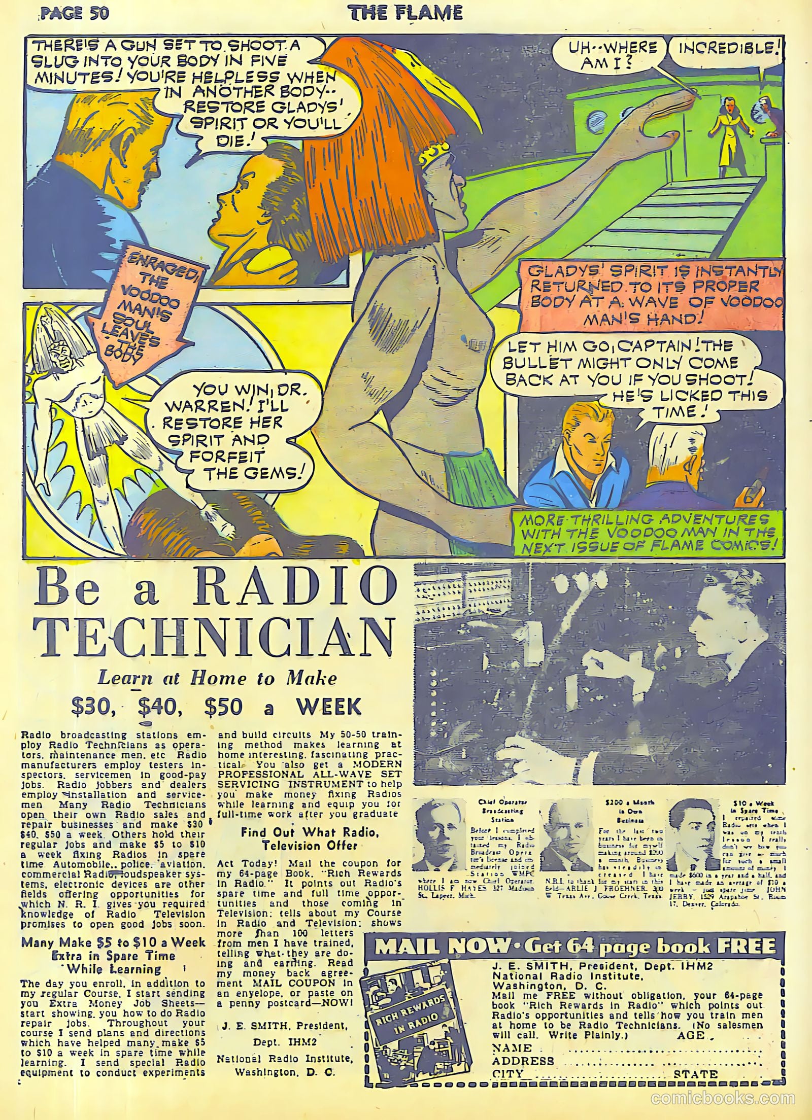 The Flame #8 (1942) — page 52 of 68
