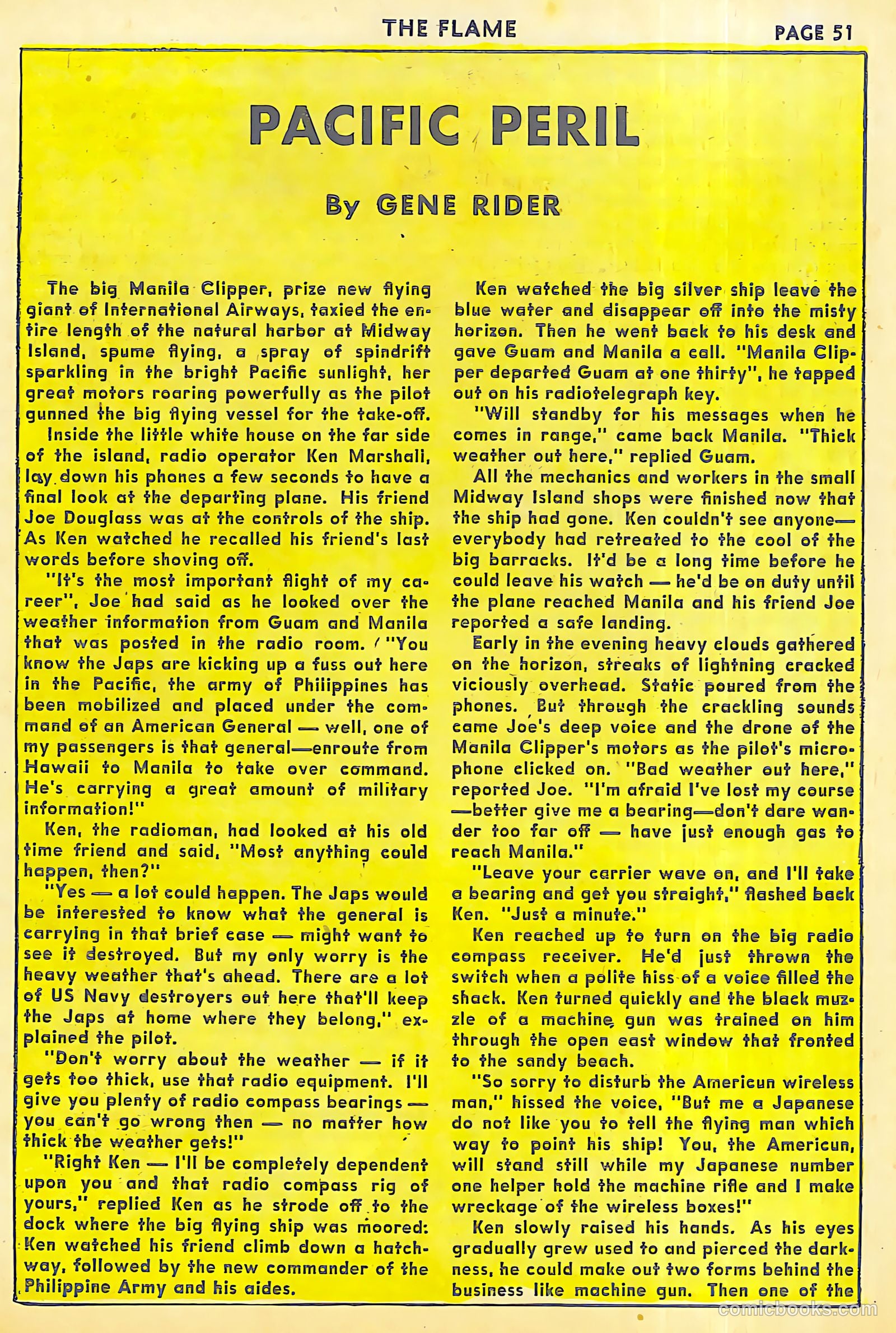The Flame #8 (1942) — page 53 of 68