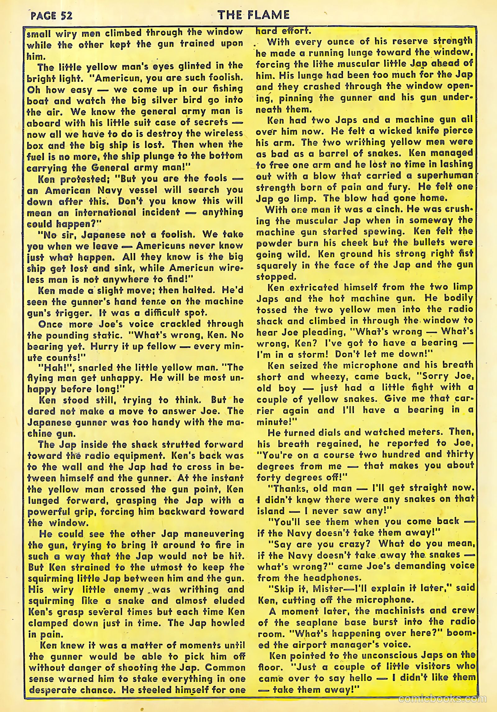 The Flame #8 (1942) — page 54 of 68