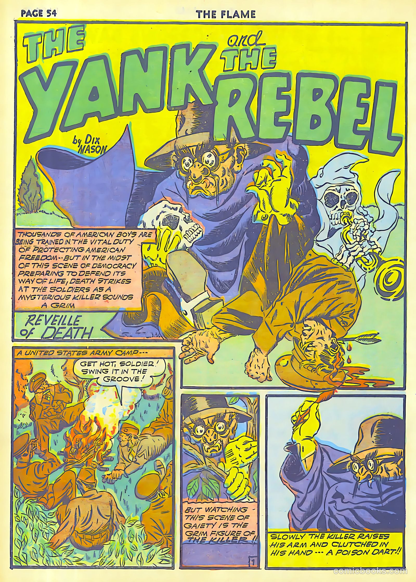 The Flame #8 (1942) — page 56 of 68