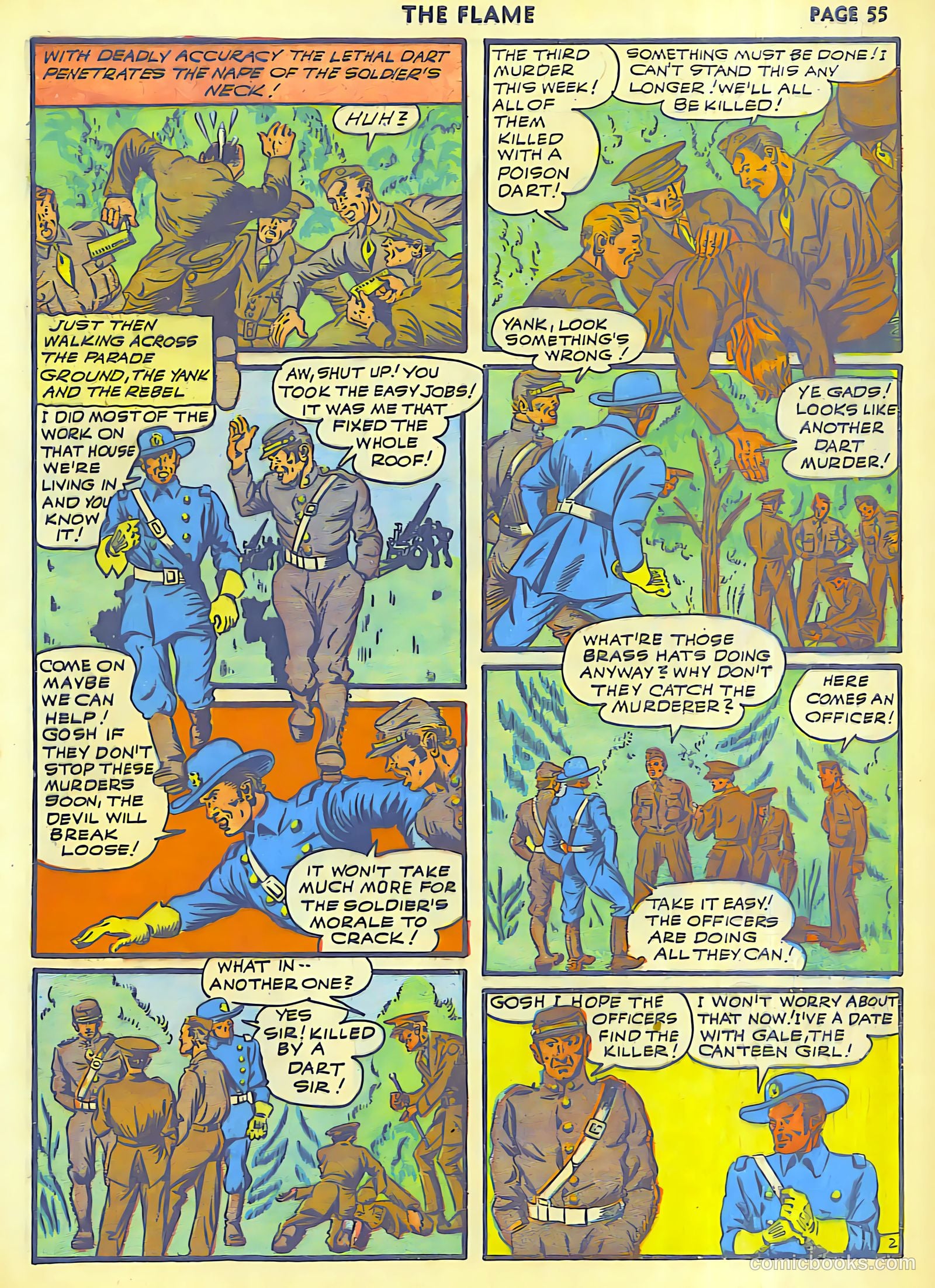 The Flame #8 (1942) — page 57 of 68