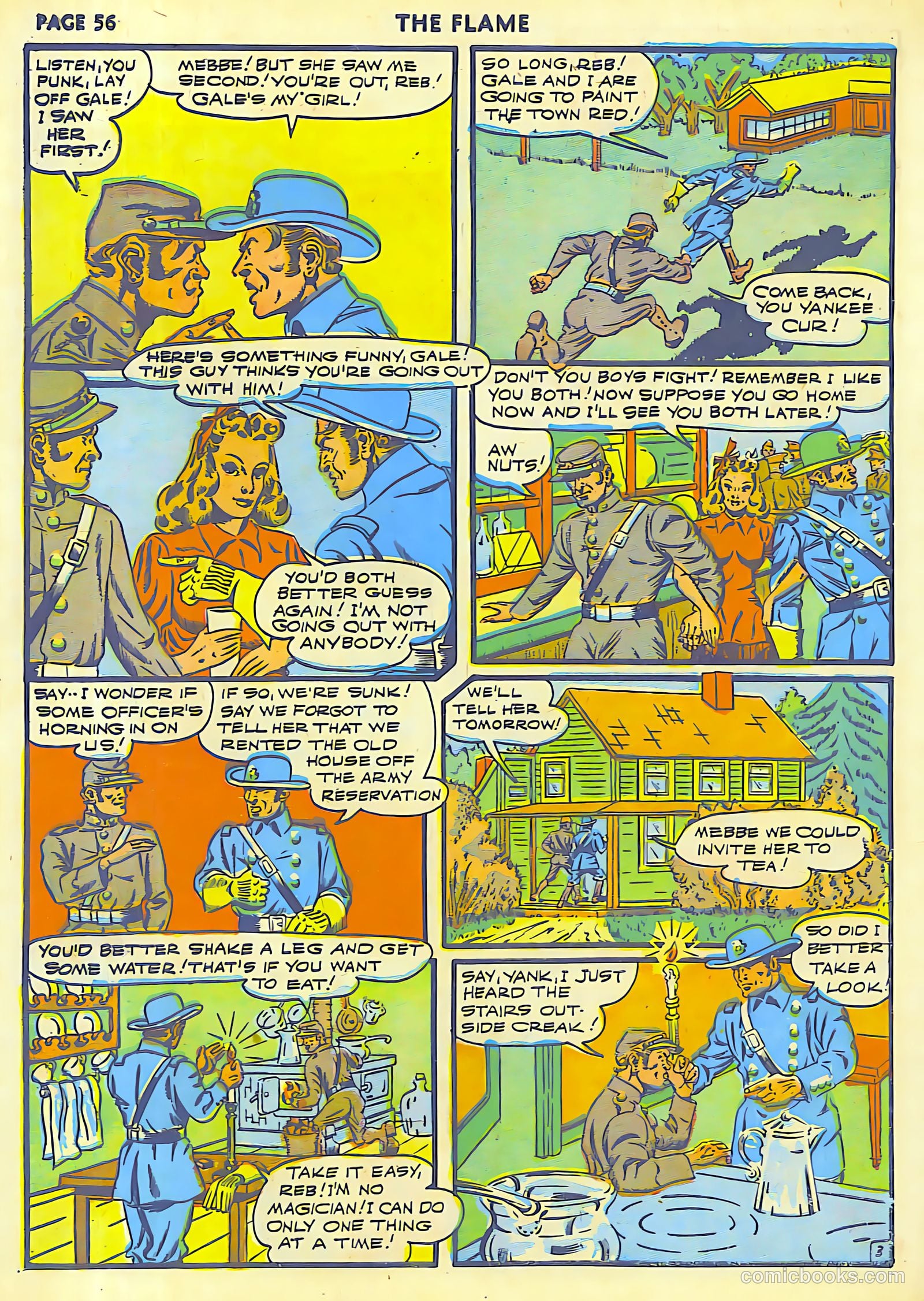 The Flame #8 (1942) — page 58 of 68
