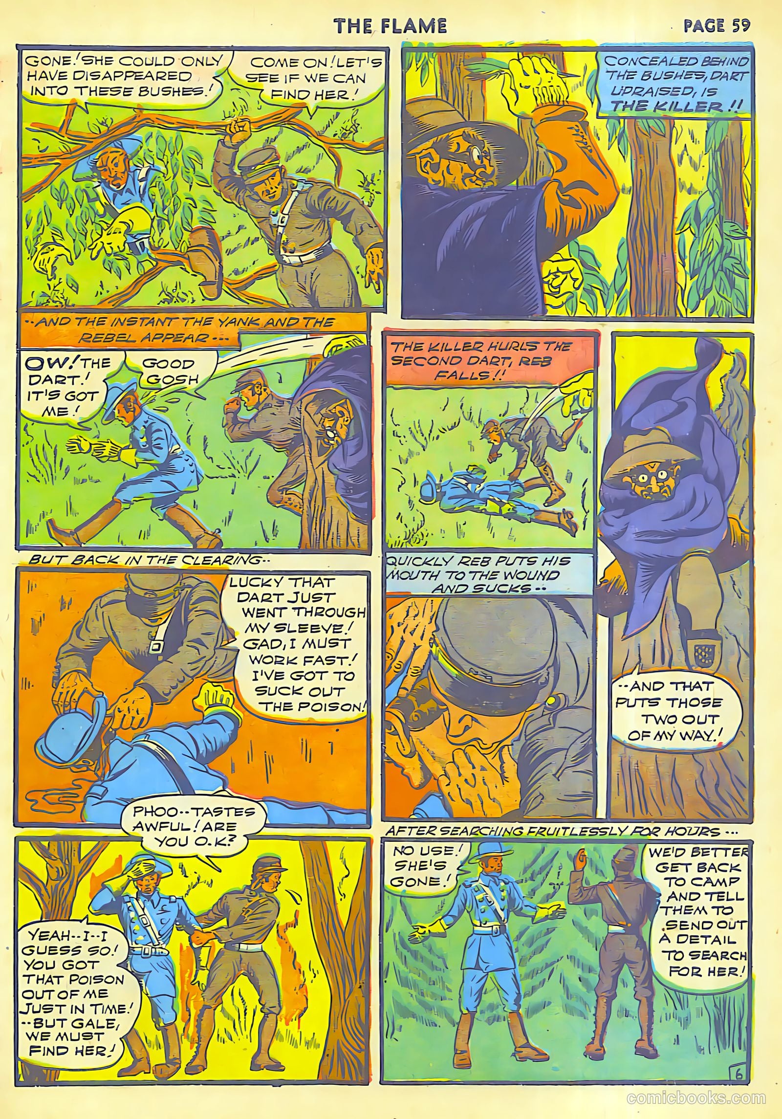 The Flame #8 (1942) — page 61 of 68