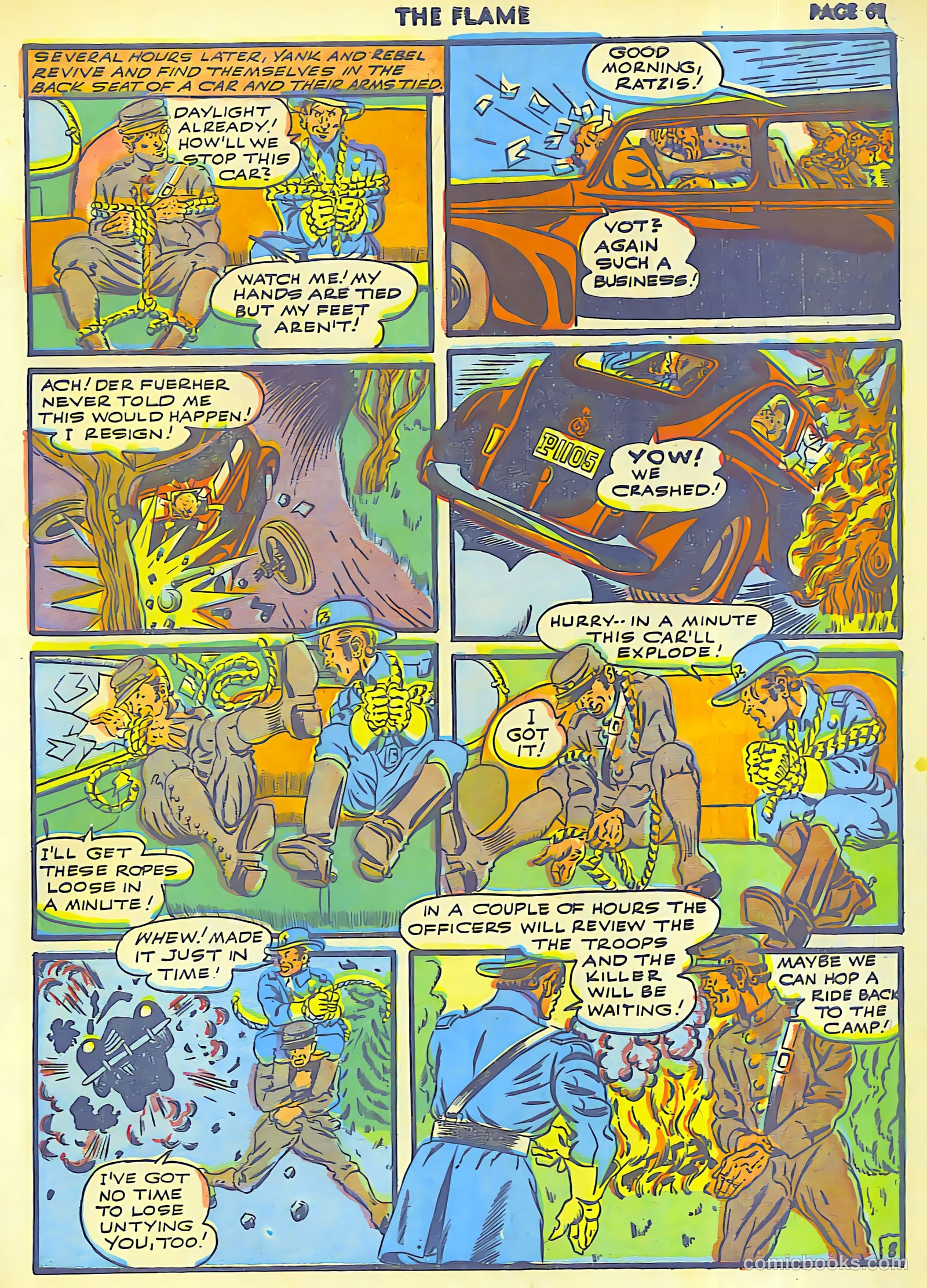 The Flame #8 (1942) — page 63 of 68