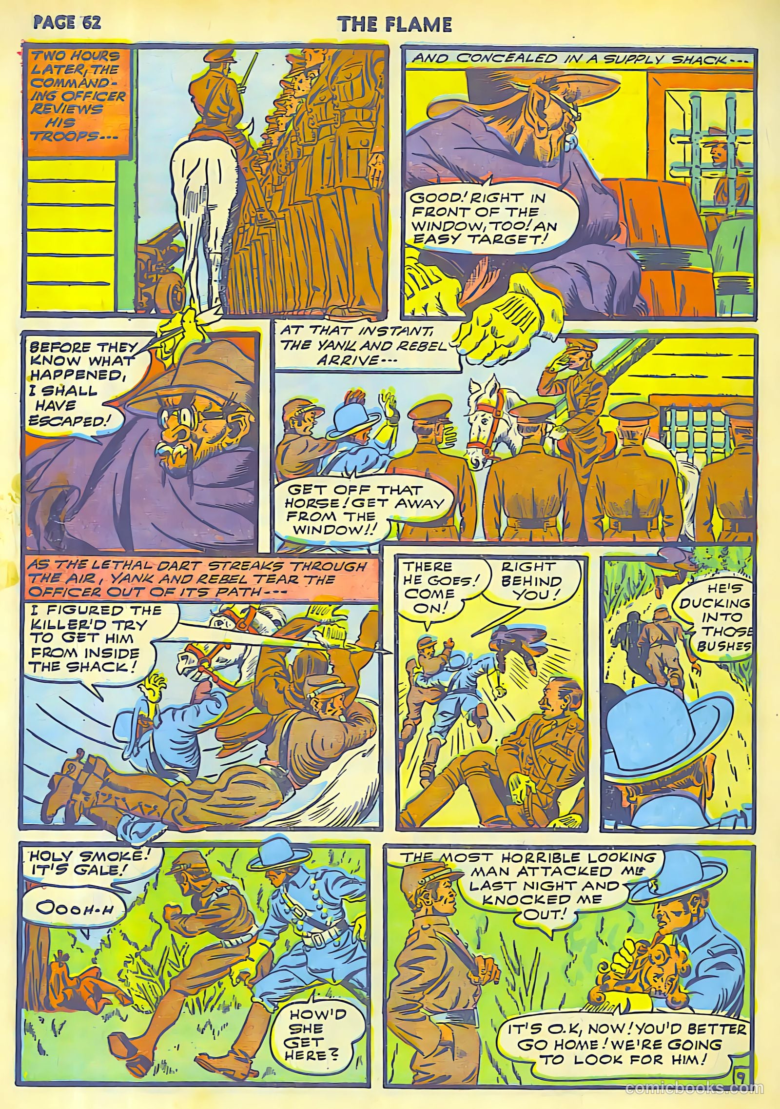 The Flame #8 (1942) — page 64 of 68