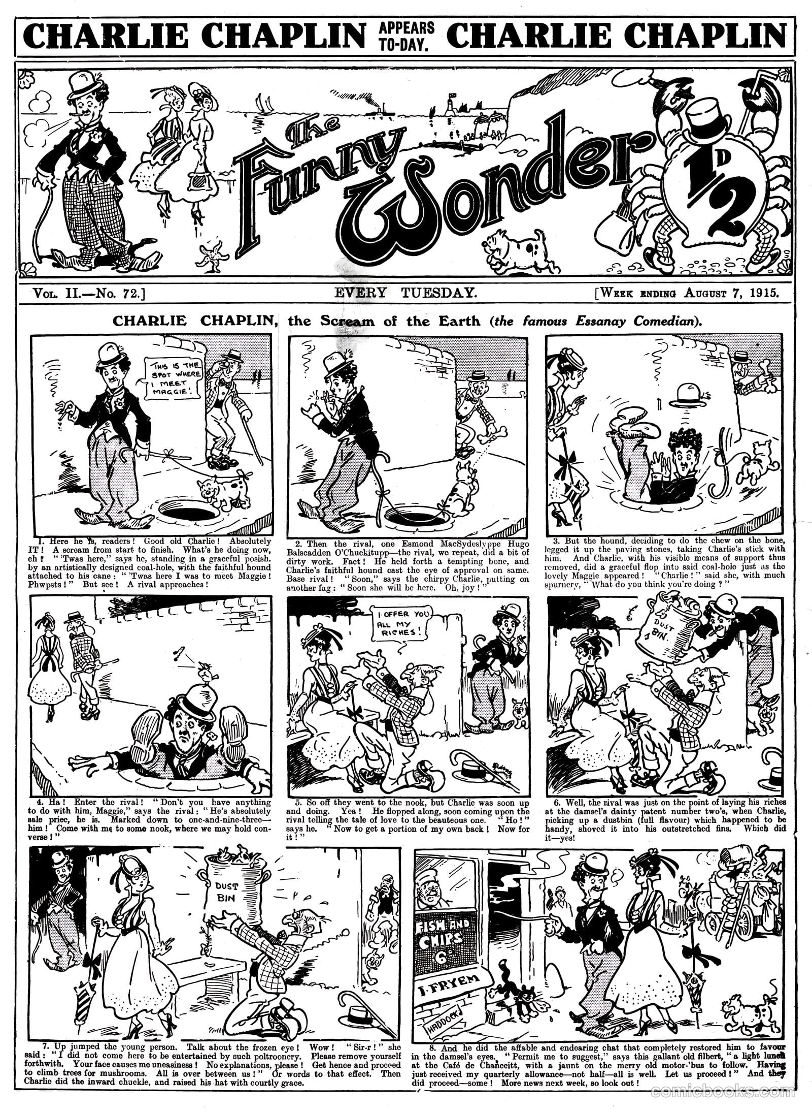 The Funny Wonder #72
