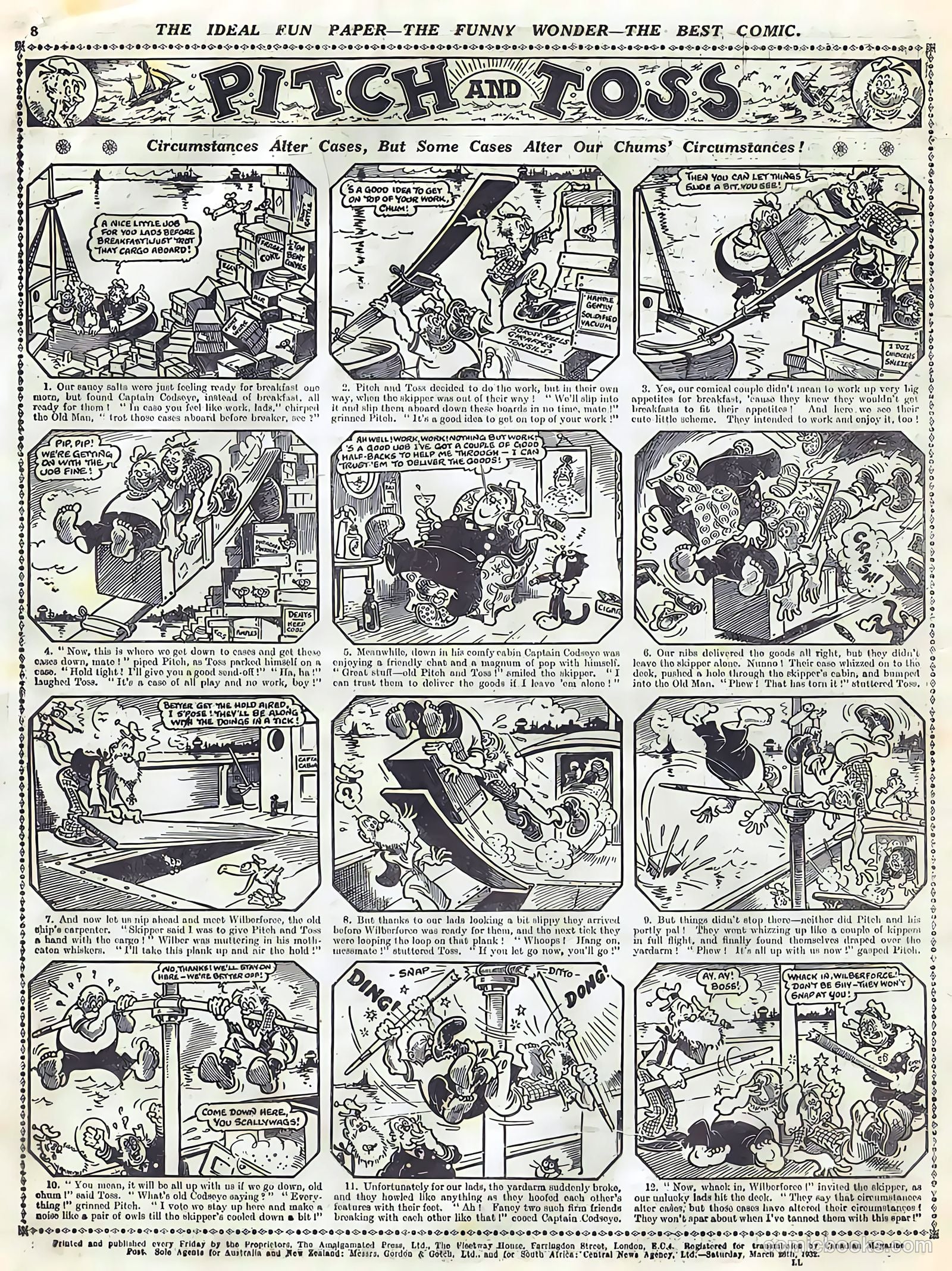 The Funny Wonder #939 (1932) — page 8 of 8