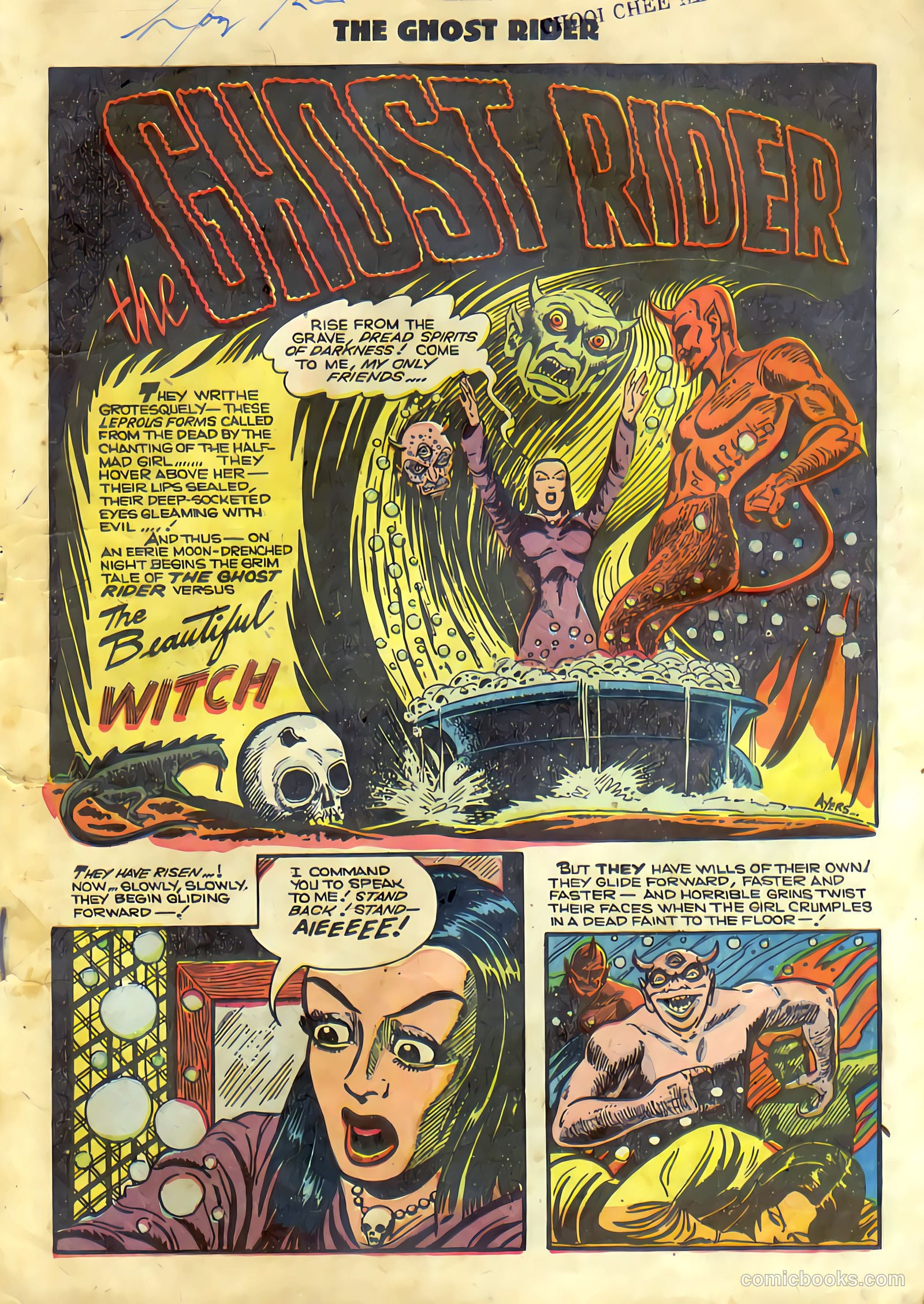 The Ghost Rider #11 (1953) — page 3 of 36