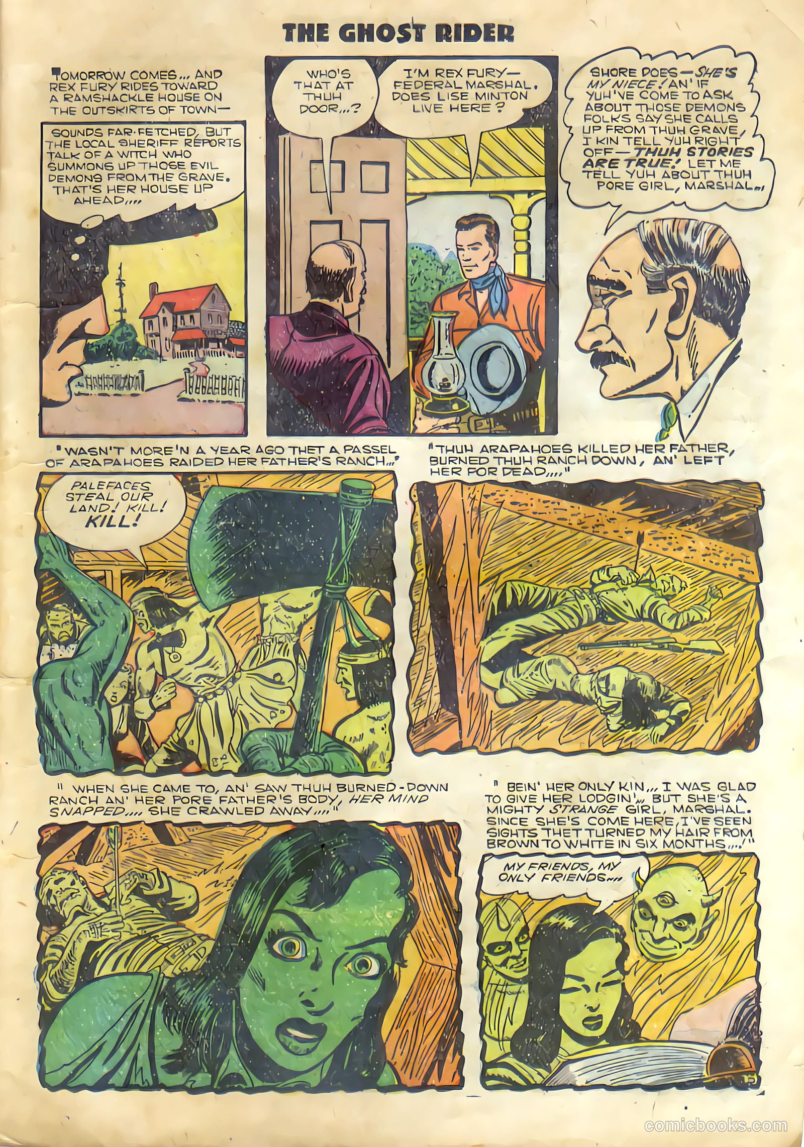 The Ghost Rider #11 (1953) — page 5 of 36