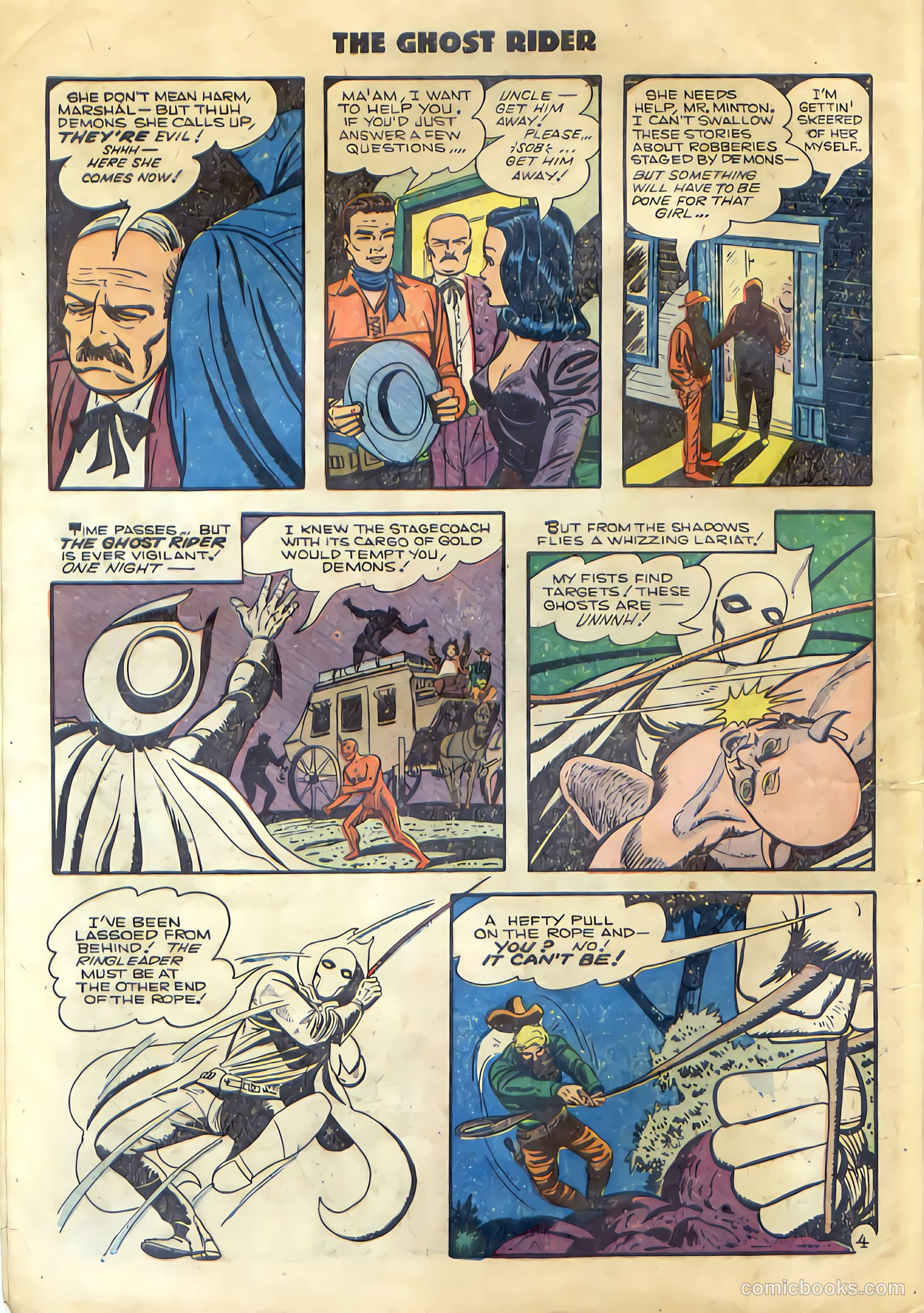 The Ghost Rider #11 (1953) — page 6 of 36