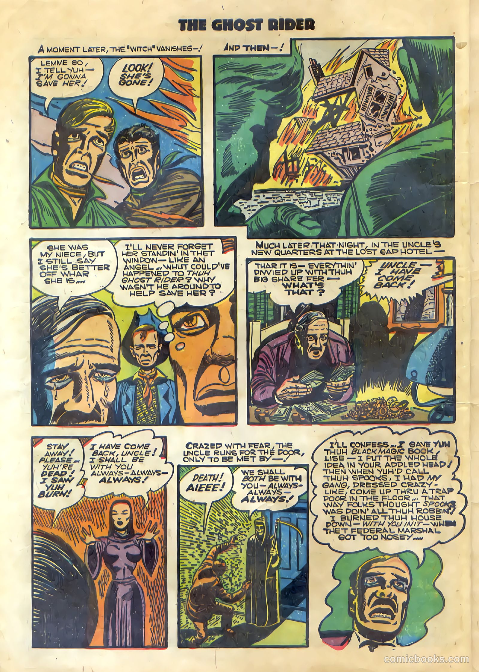 The Ghost Rider #11 (1953) — page 8 of 36