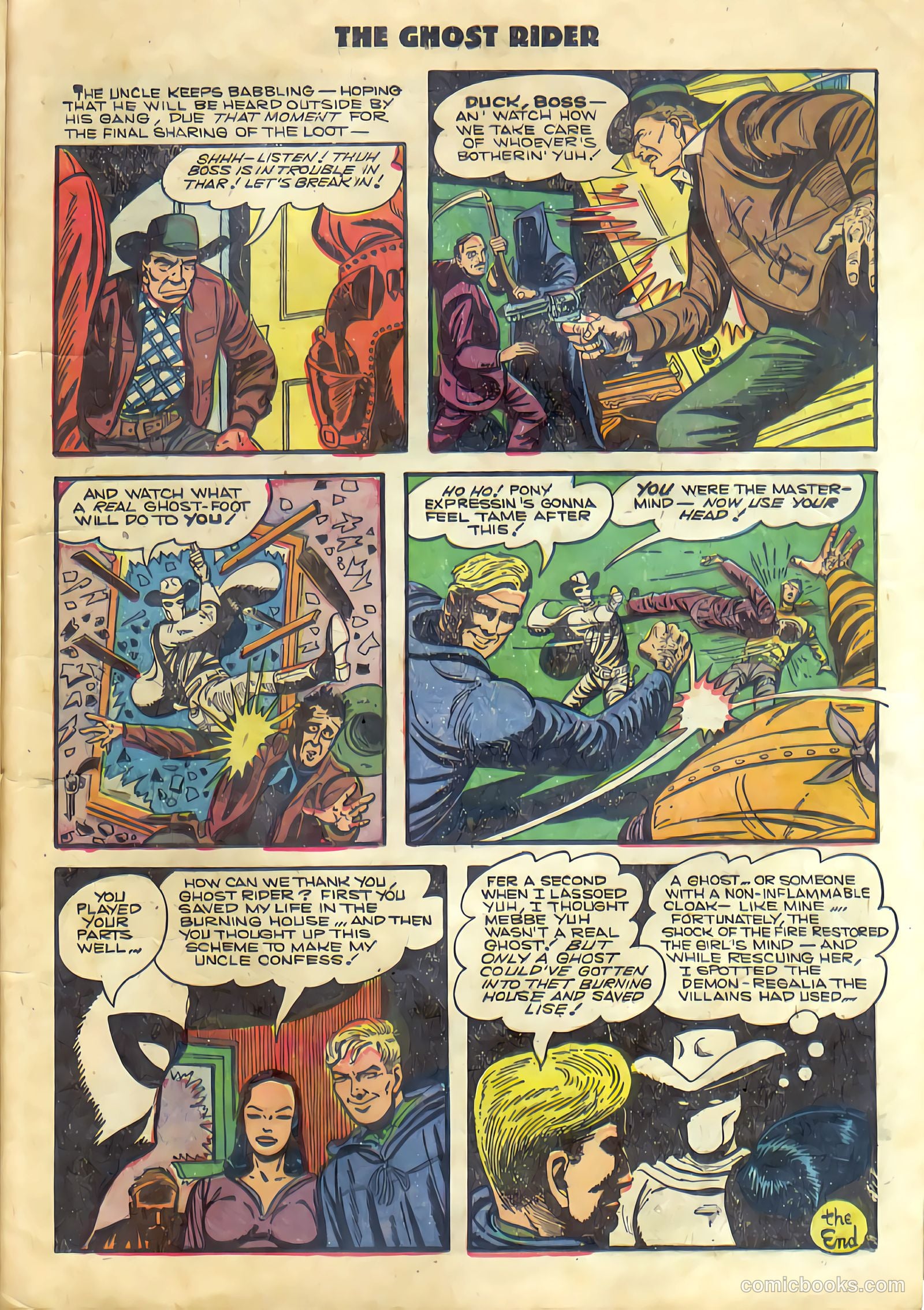 The Ghost Rider #11 (1953) — page 9 of 36