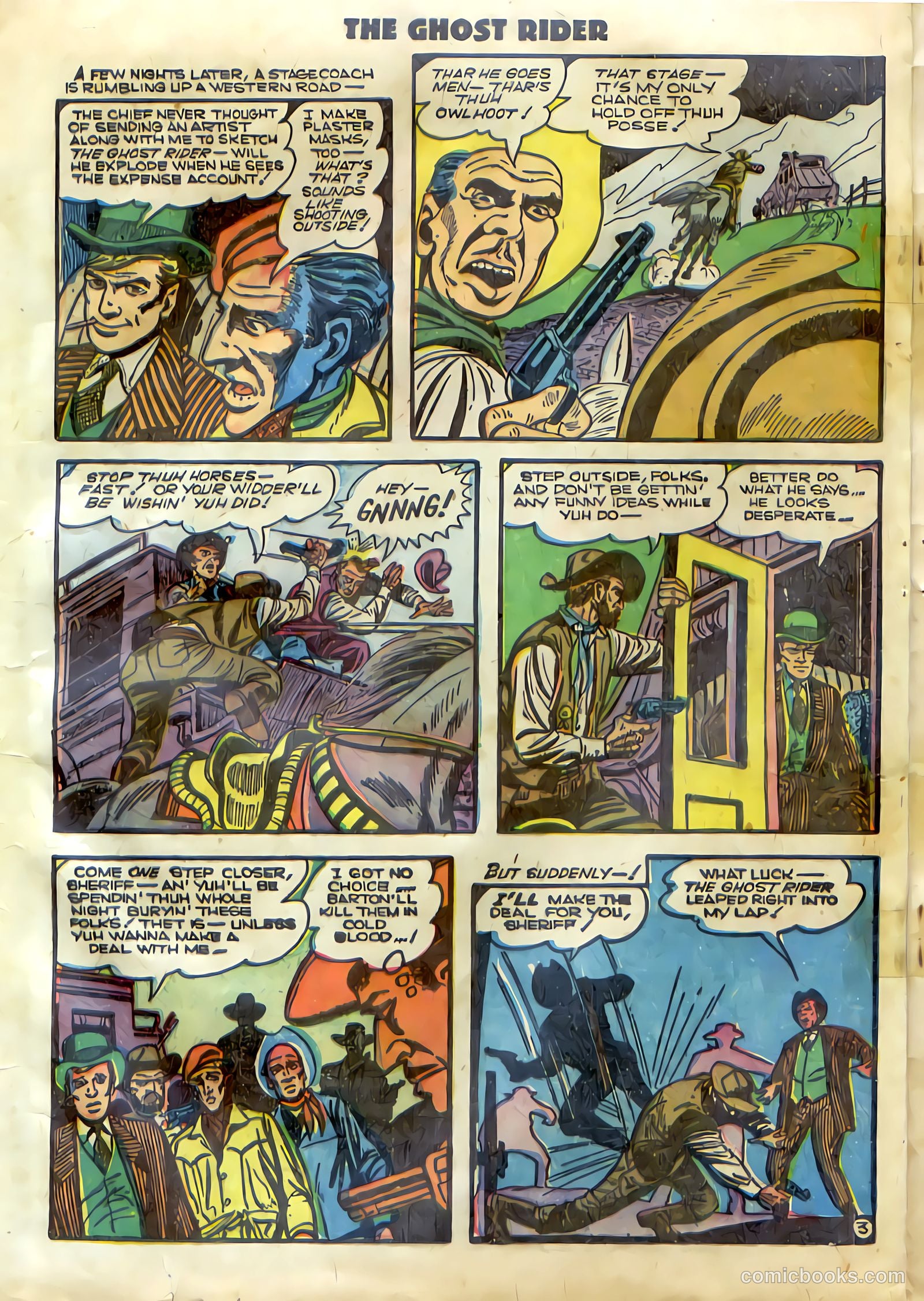 The Ghost Rider #11 (1953) — page 20 of 36