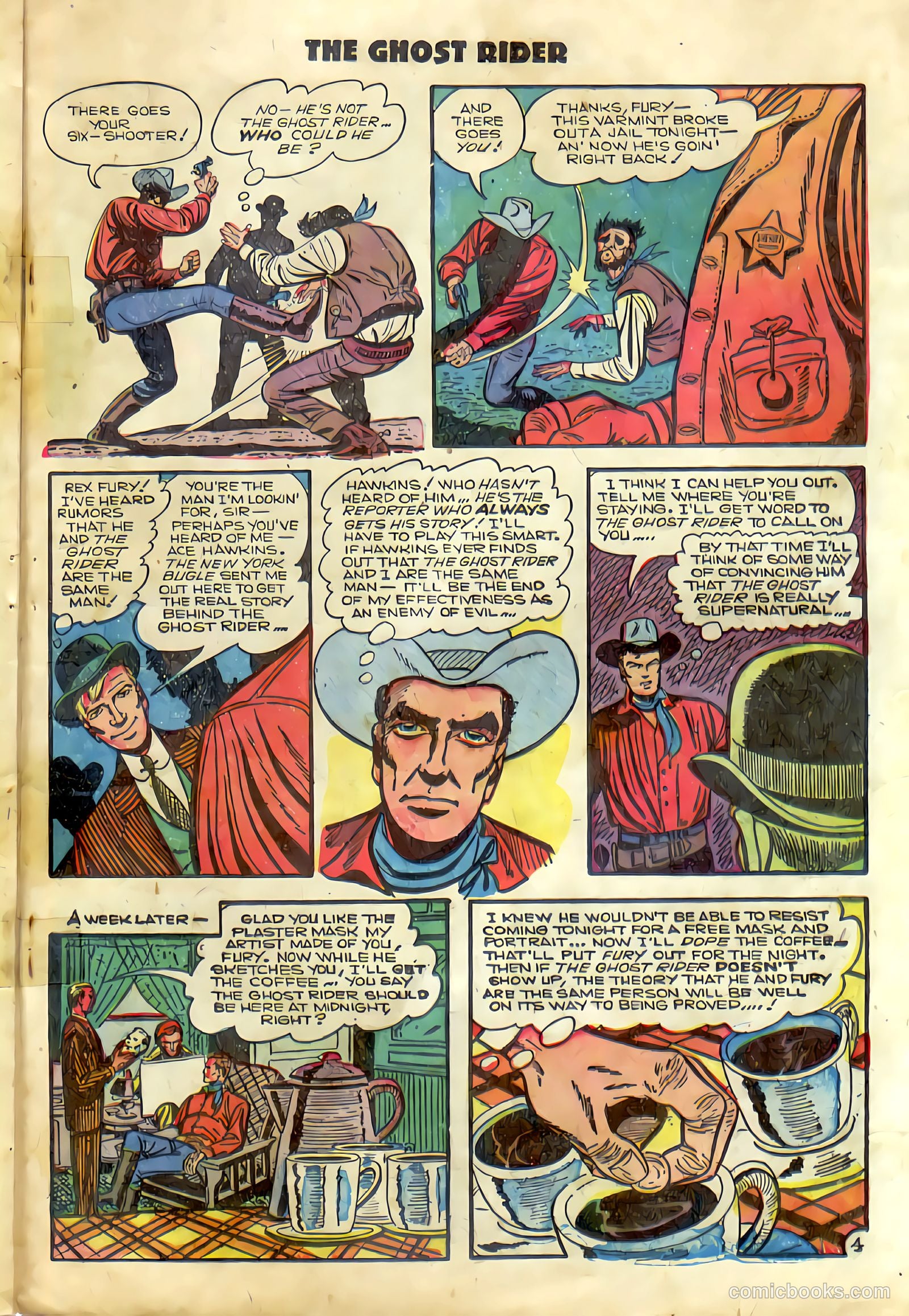 The Ghost Rider #11 (1953) — page 21 of 36