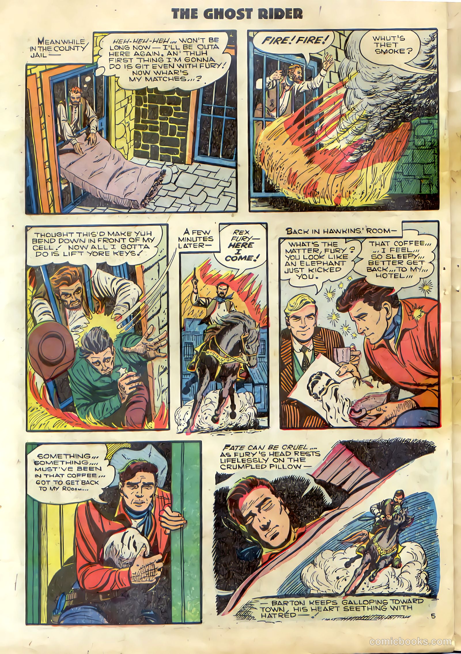 The Ghost Rider #11 (1953) — page 22 of 36