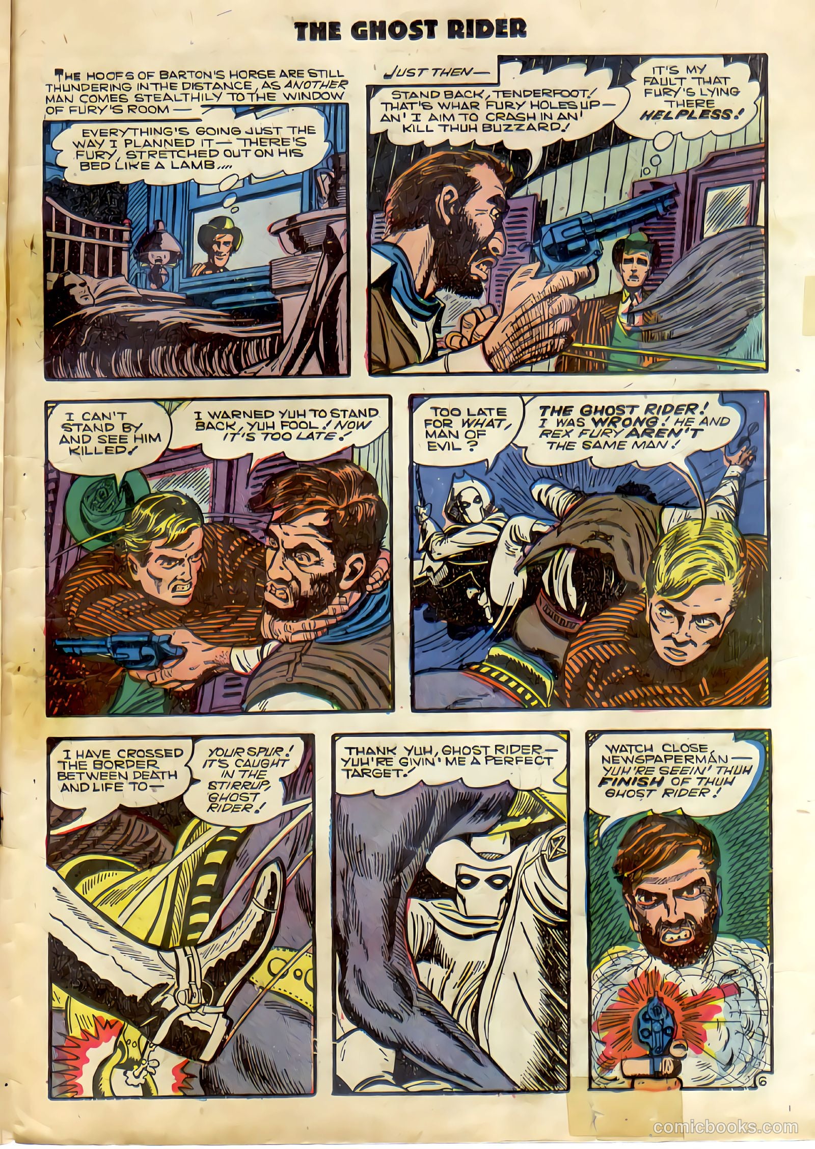 The Ghost Rider #11 (1953) — page 23 of 36