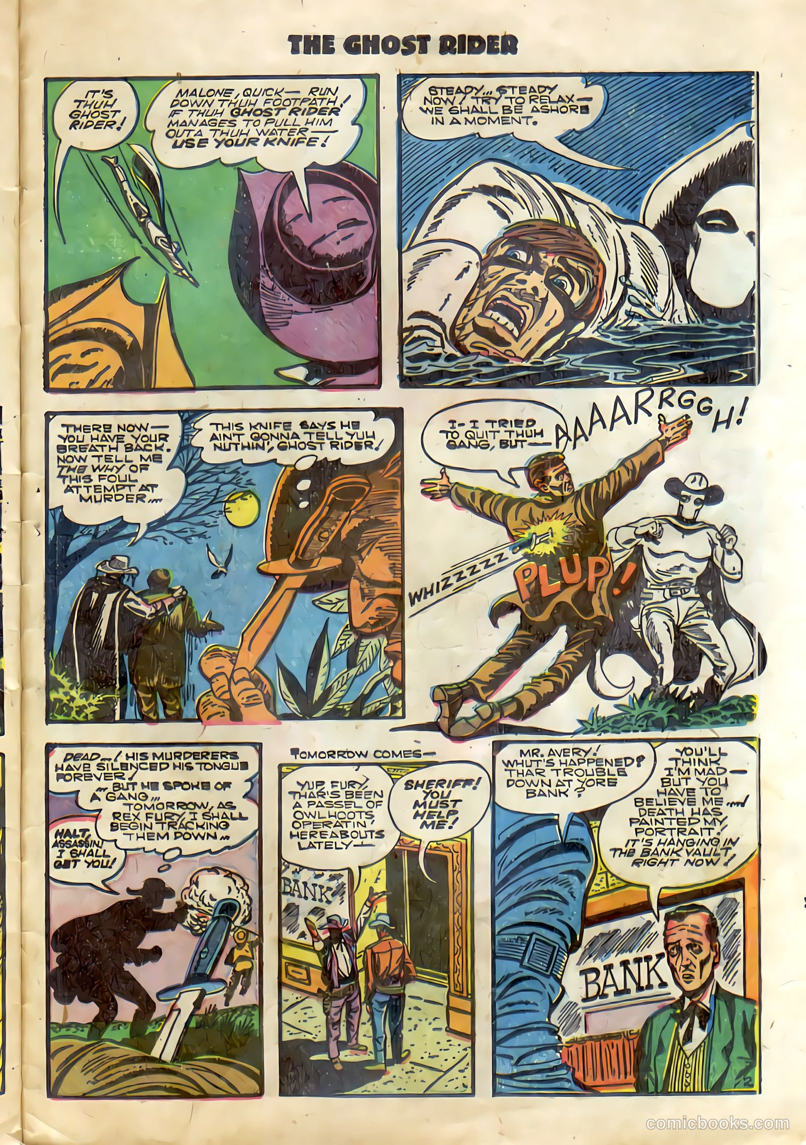 The Ghost Rider #11 (1953) — page 29 of 36