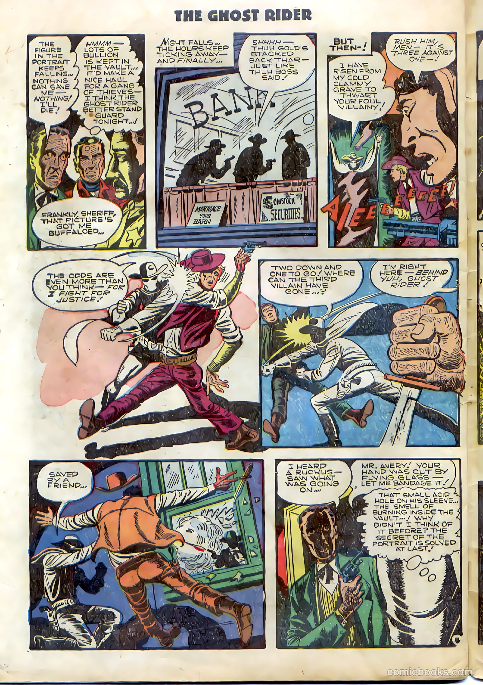 The Ghost Rider #11 (1953) — page 32 of 36