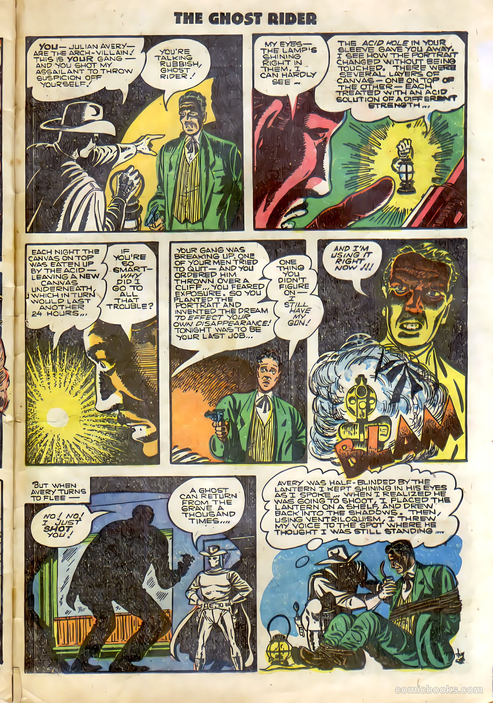 The Ghost Rider #11 (1953) — page 33 of 36
