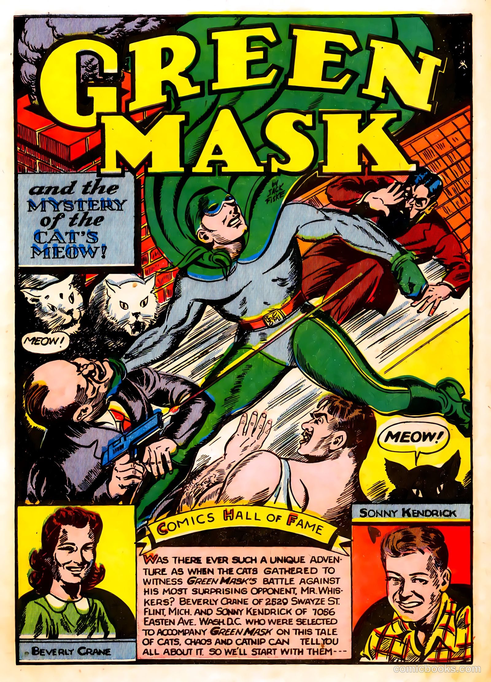 The Green Mask #1 (1940) — page 3 of 36