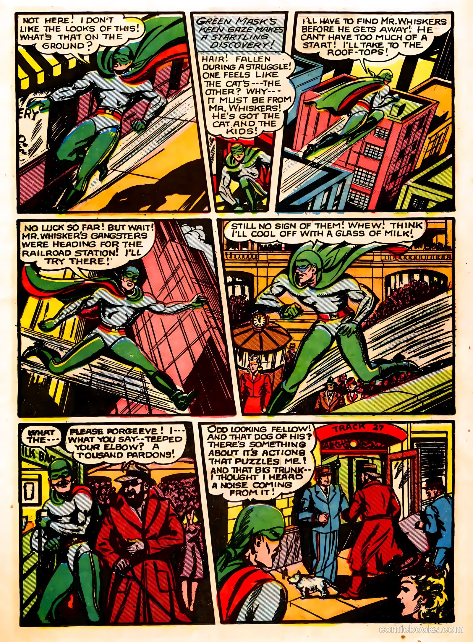 The Green Mask #1 (1940) — page 11 of 36
