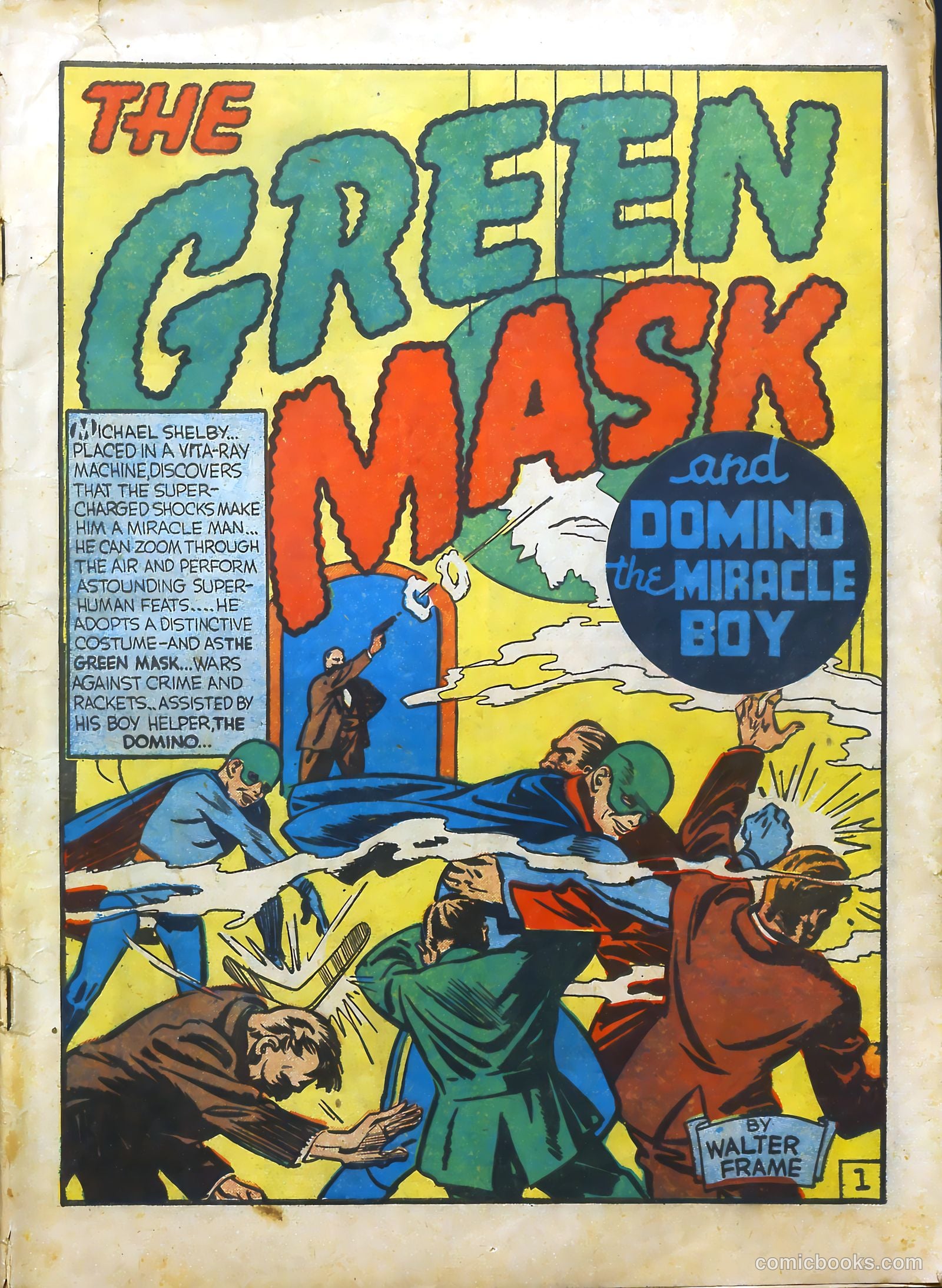 The Green Mask #2 (1940) — page 2 of 66