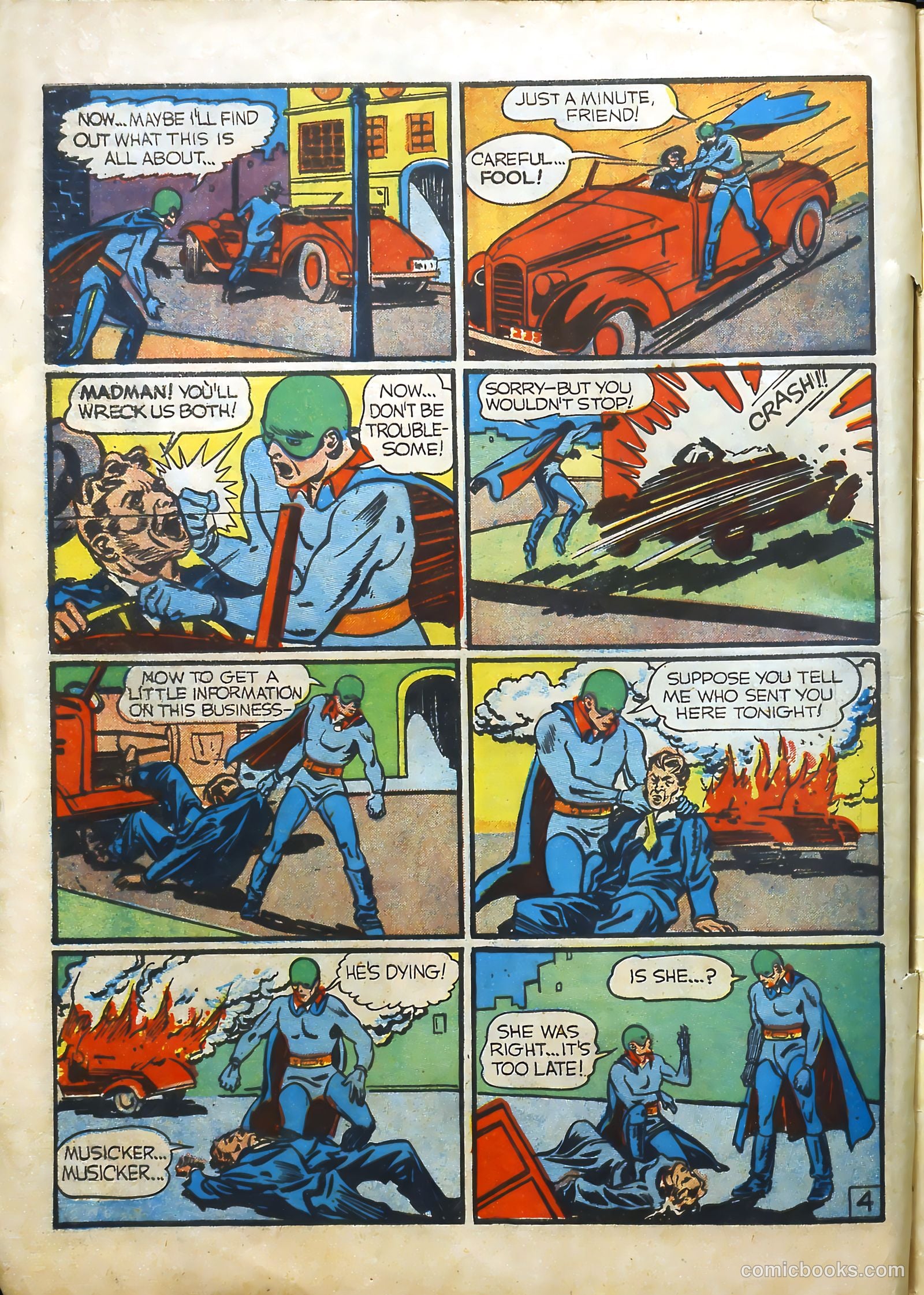 The Green Mask #2 (1940) — page 5 of 66