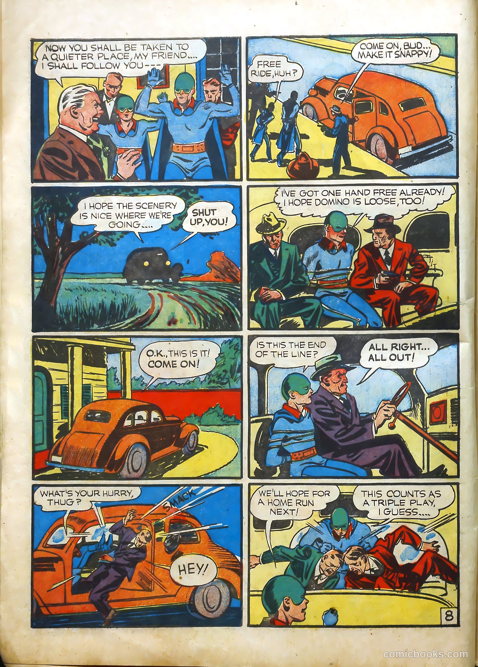 The Green Mask #2 (1940) — page 9 of 66