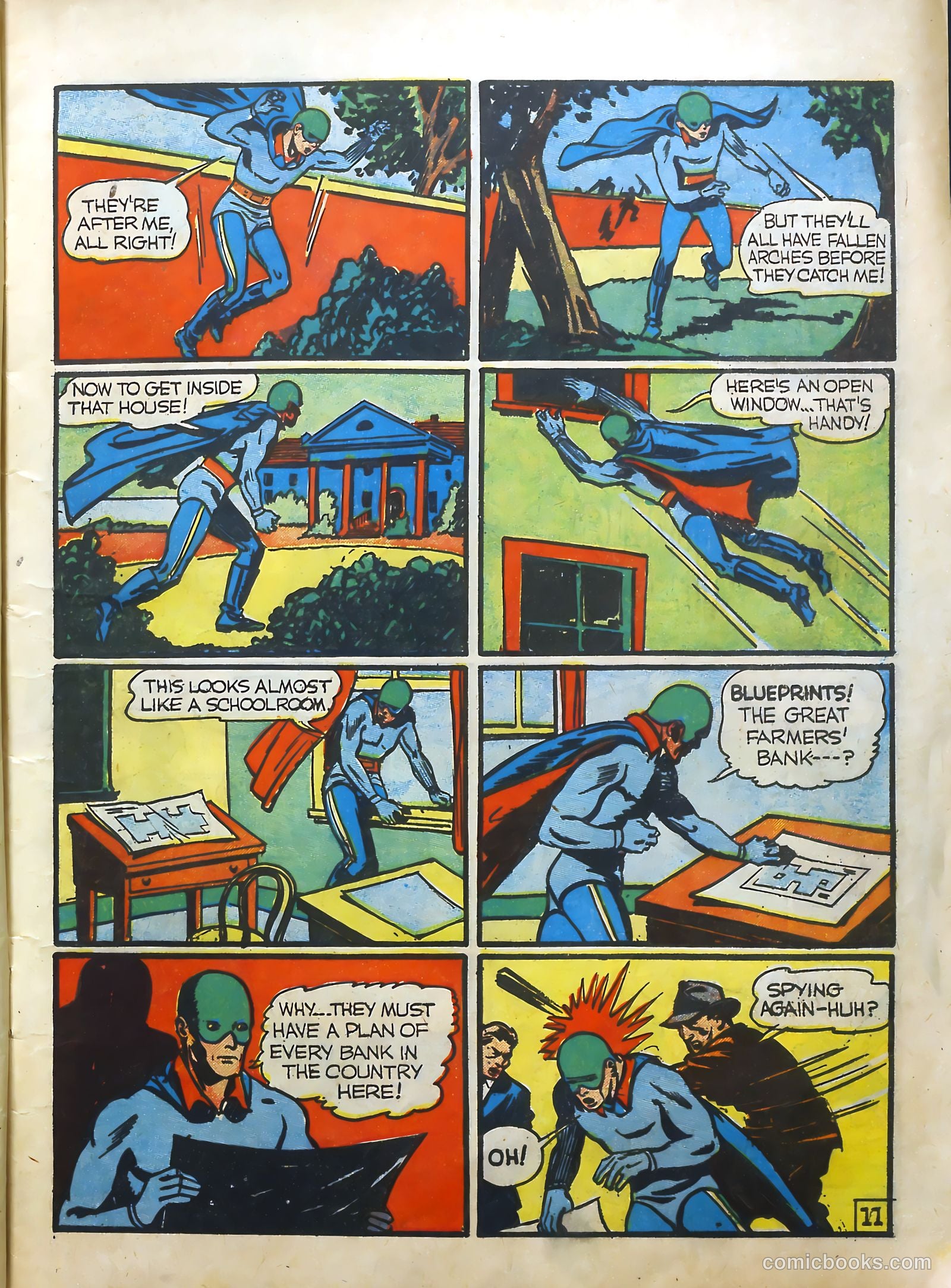 The Green Mask #2 (1940) — page 12 of 66