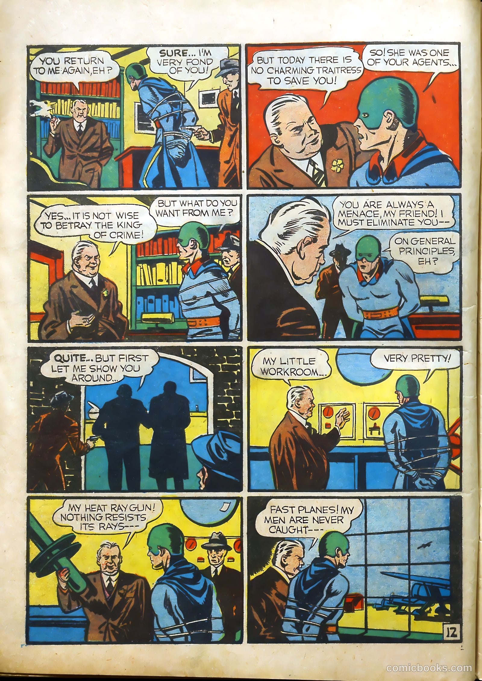 The Green Mask #2 (1940) — page 13 of 66