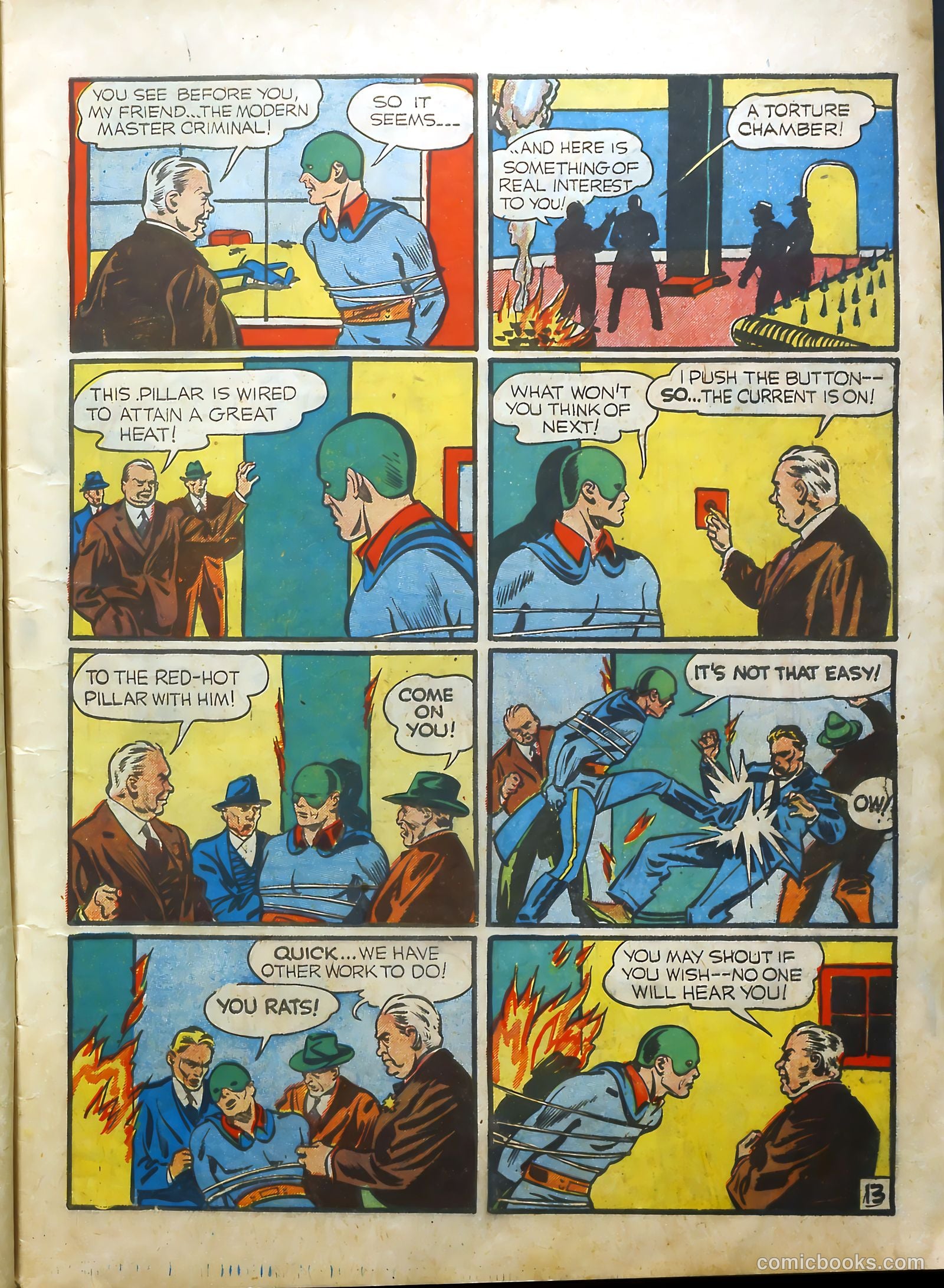 The Green Mask #2 (1940) — page 14 of 66