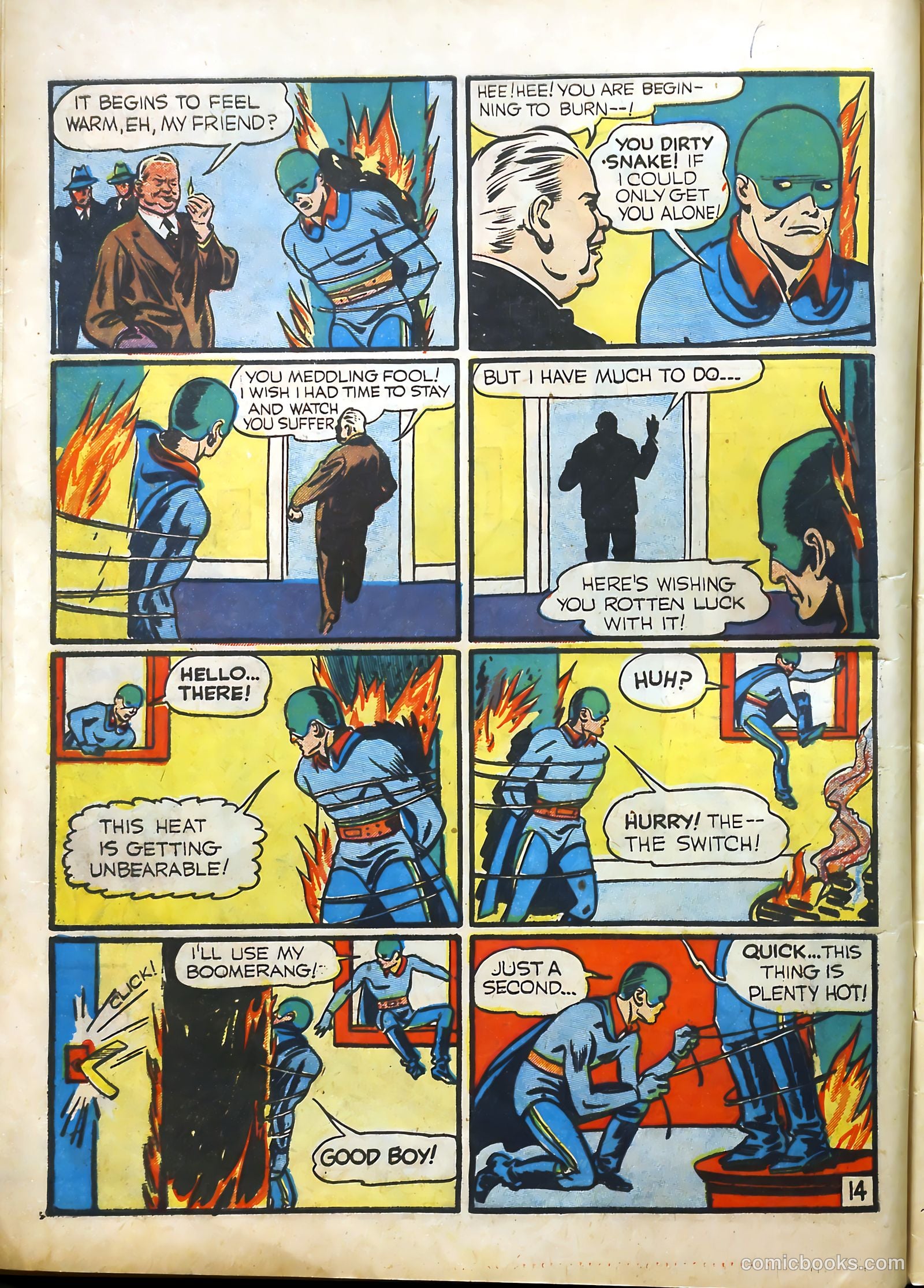 The Green Mask #2 (1940) — page 15 of 66