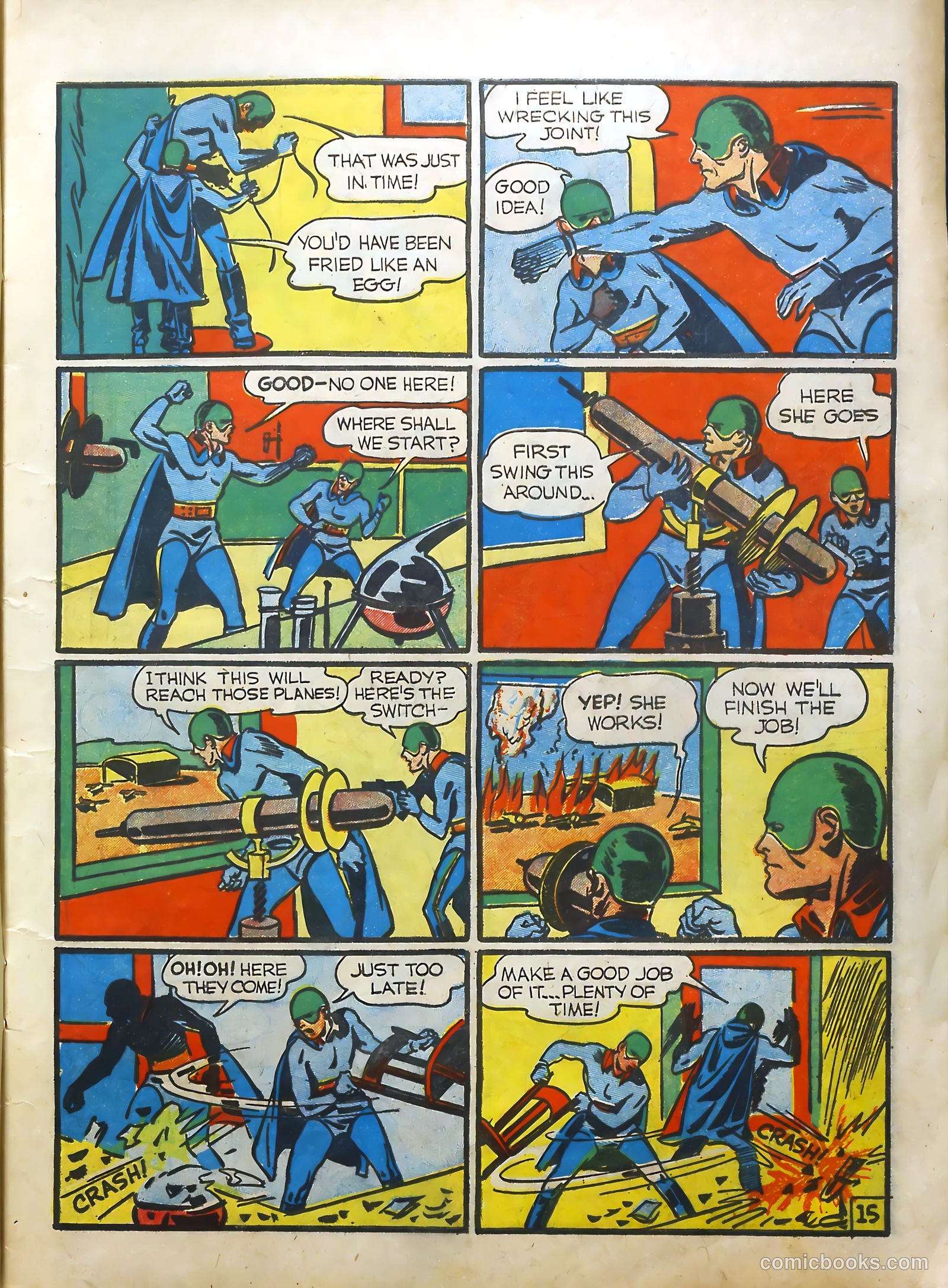 The Green Mask #2 (1940) — page 16 of 66