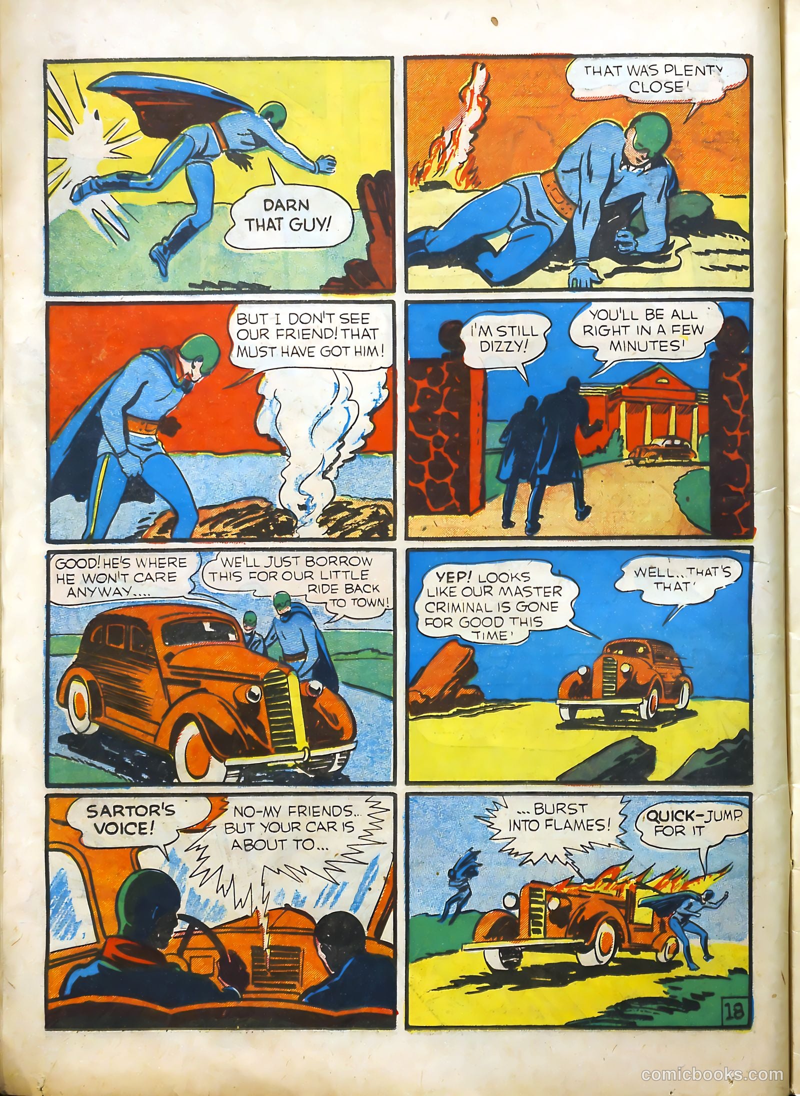 The Green Mask #2 (1940) — page 19 of 66