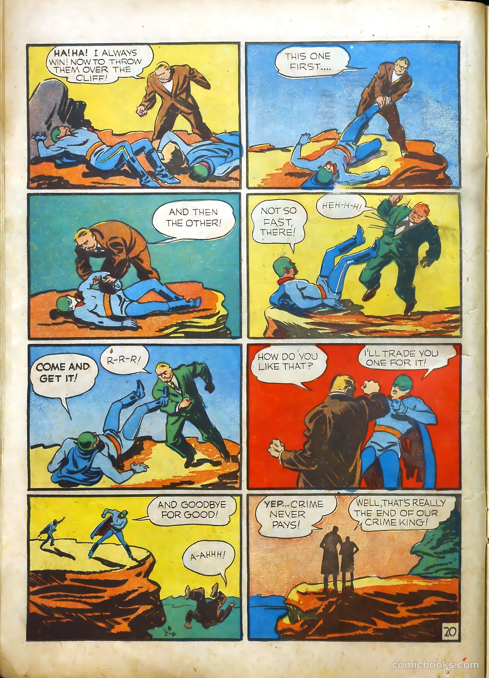 The Green Mask #2 (1940) — page 21 of 66