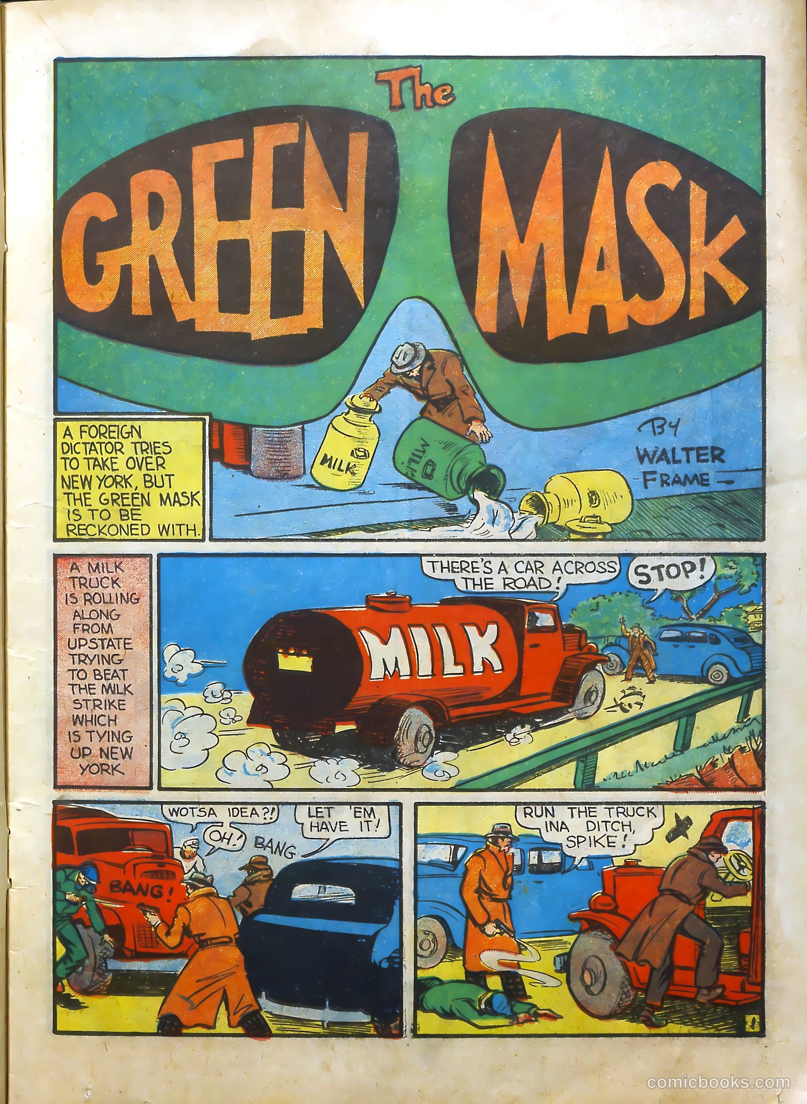 The Green Mask #2 (1940) — page 22 of 66