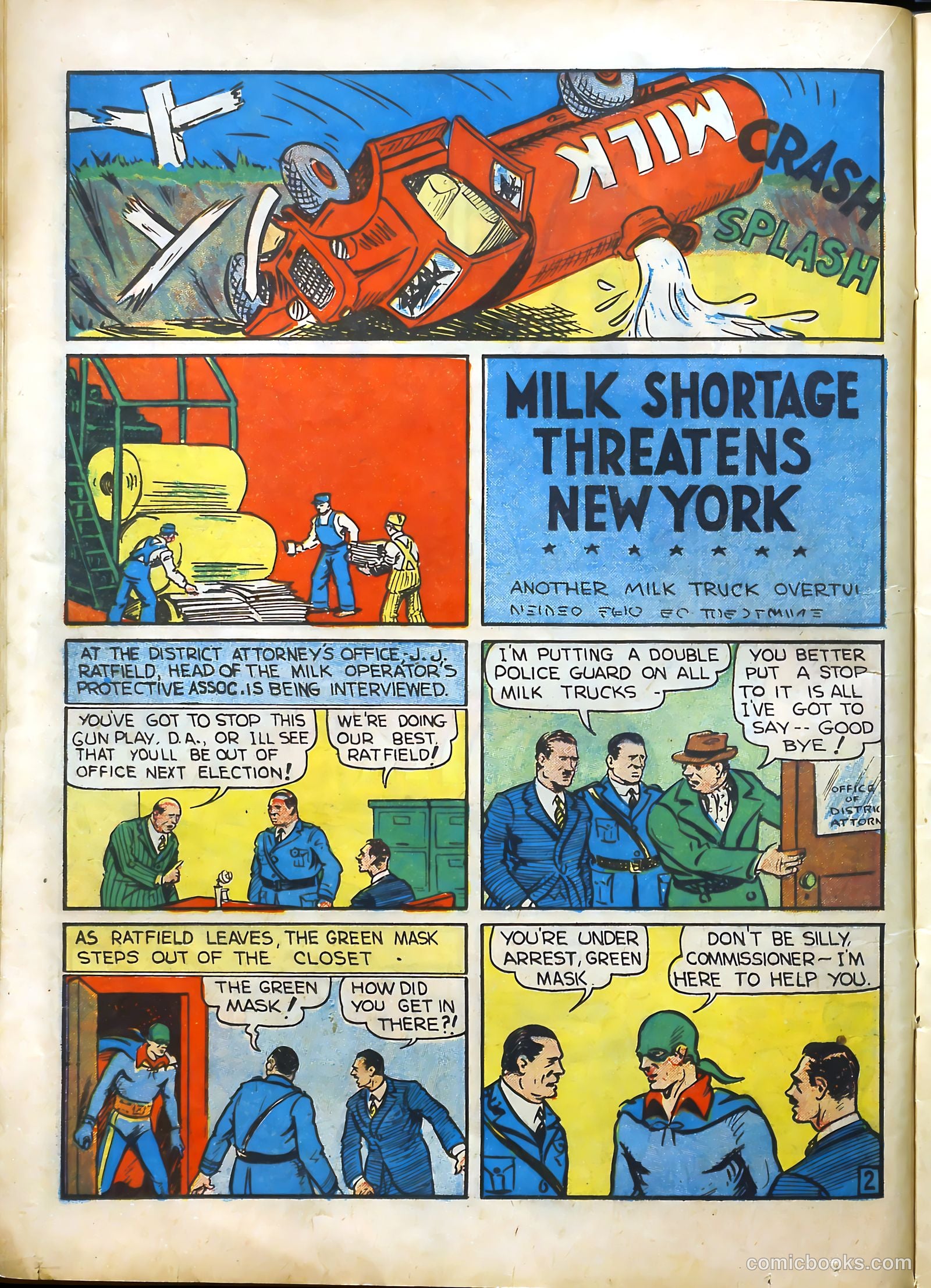The Green Mask #2 (1940) — page 23 of 66