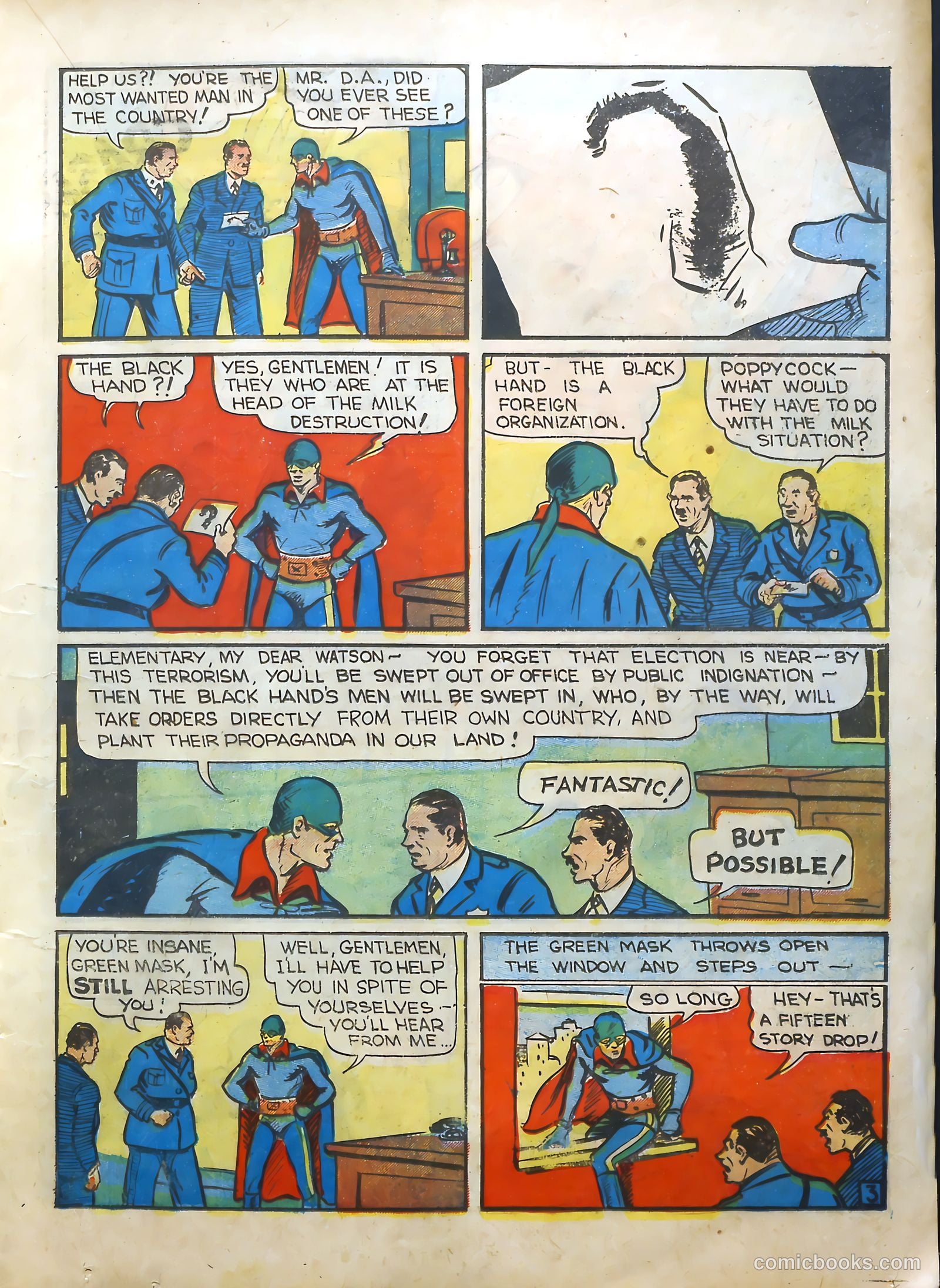 The Green Mask #2 (1940) — page 24 of 66