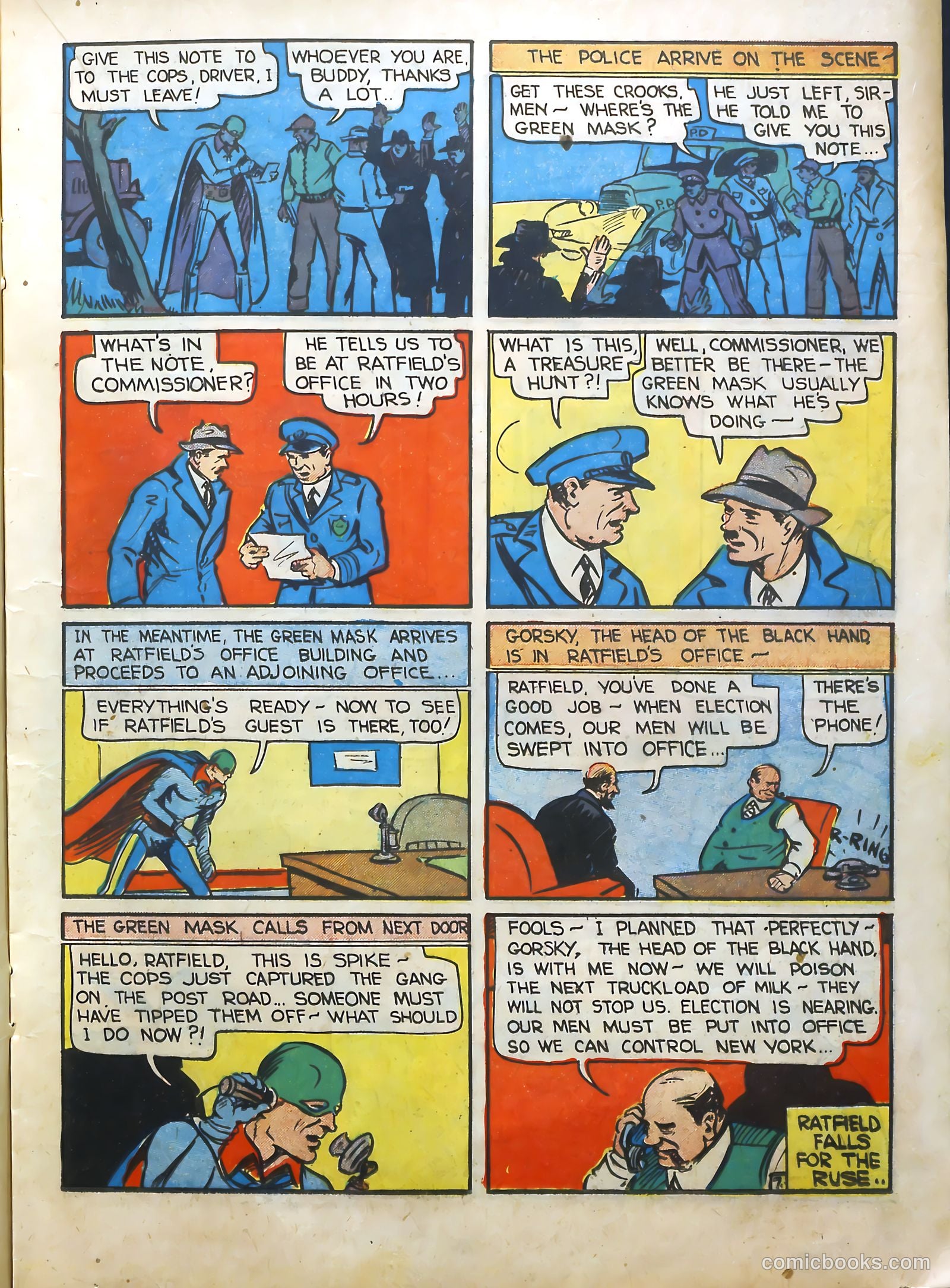 The Green Mask #2 (1940) — page 28 of 66