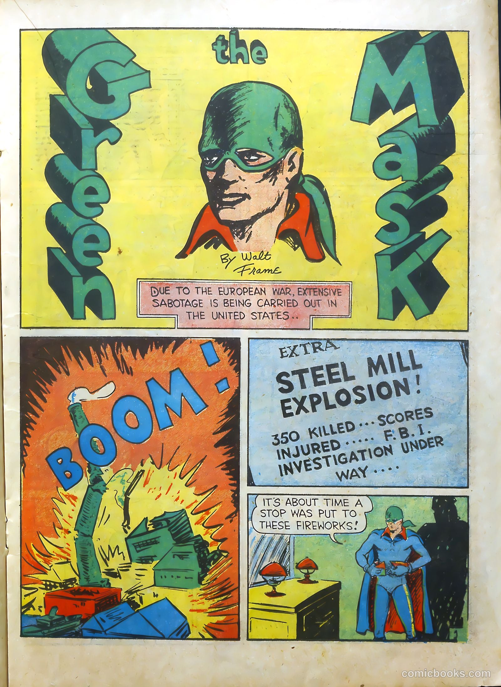 The Green Mask #2 (1940) — page 30 of 66