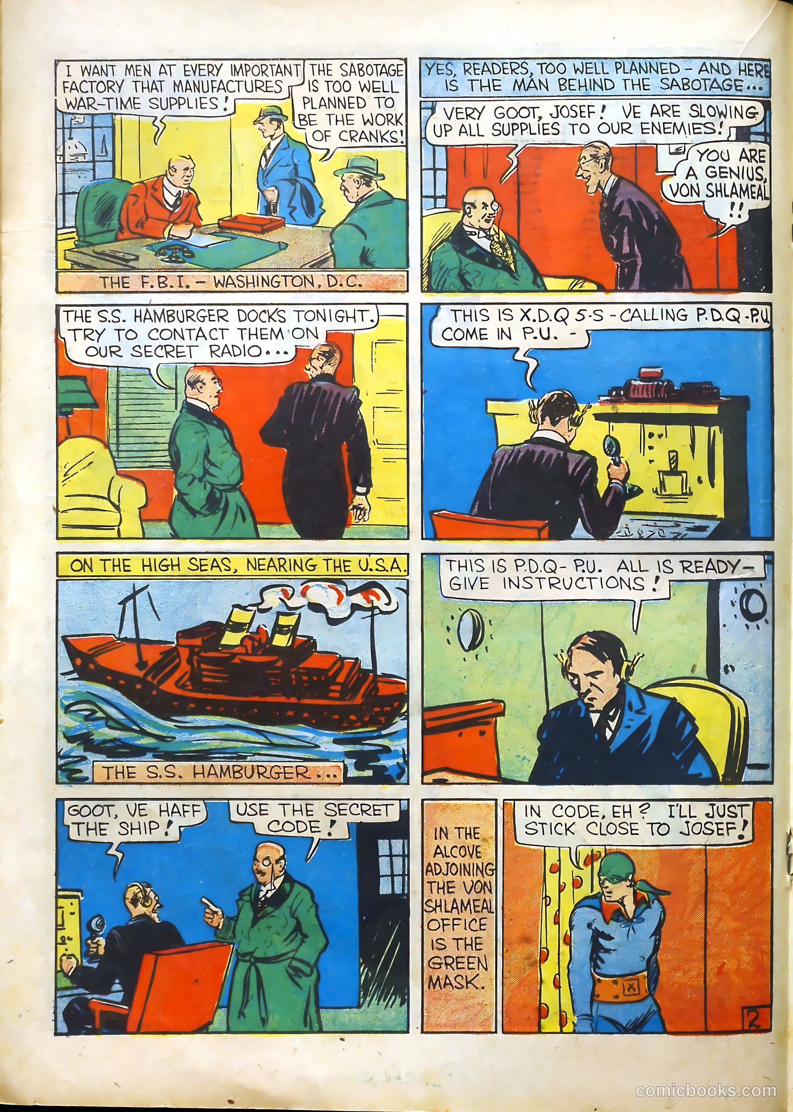 The Green Mask #2 (1940) — page 31 of 66